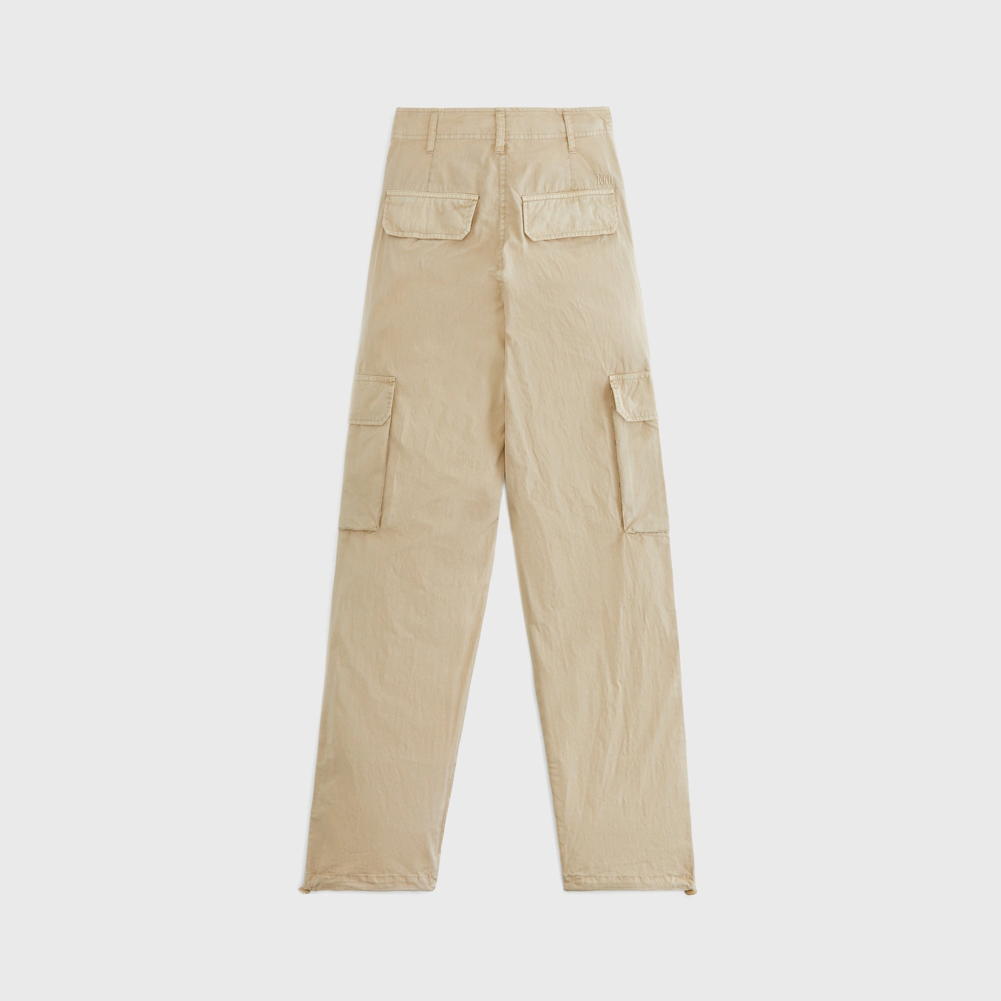 Recycled Polyester Blend Tapered leg Kith Women Evans Cotton Nylon Utility Pant - Canvas