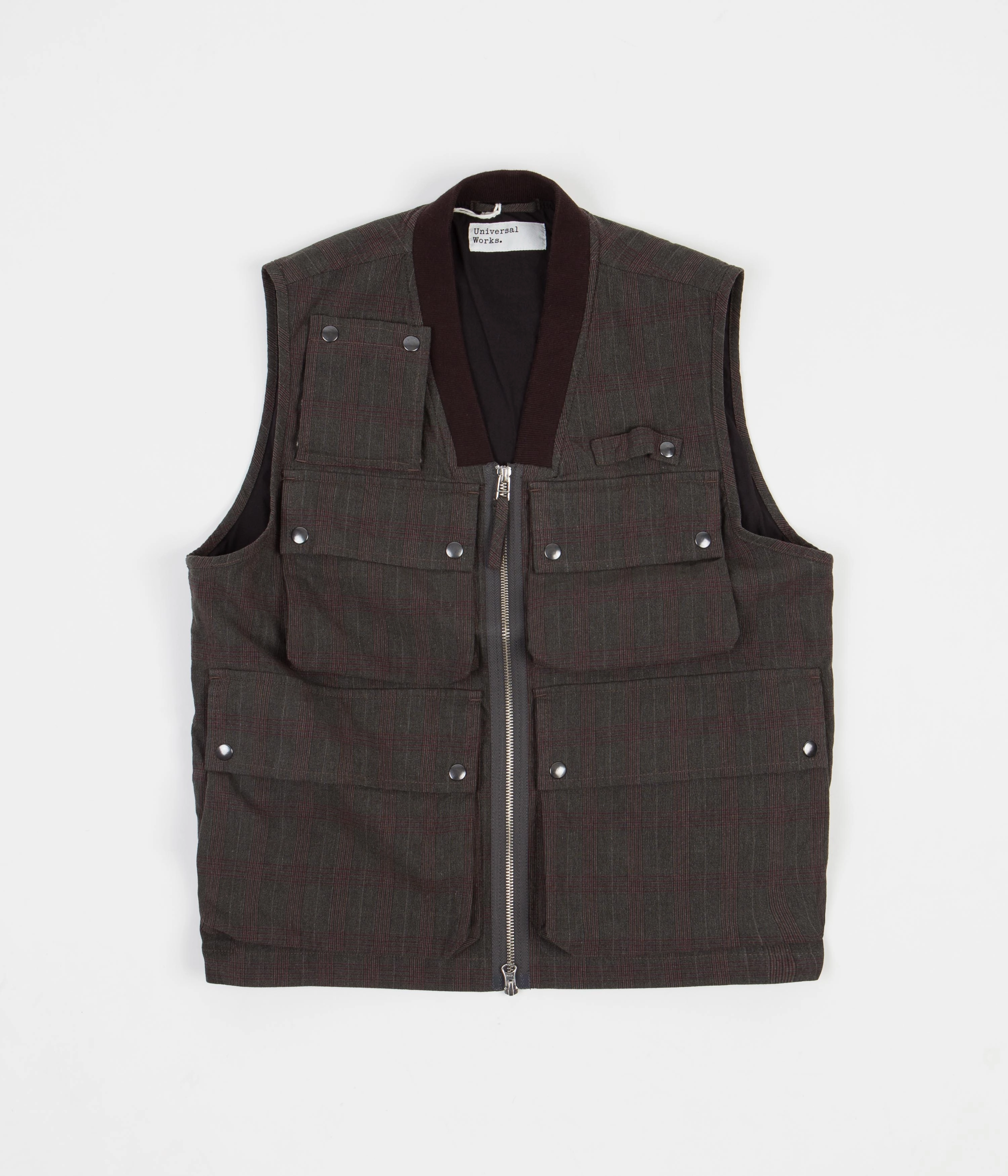 suitable for extreme sports Universal Works Jojo Anglers Waistcoast - Grey