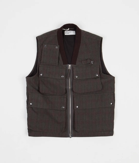 Quick Pack Windproof Fit Universal Works Jojo Anglers Waistcoast - Grey