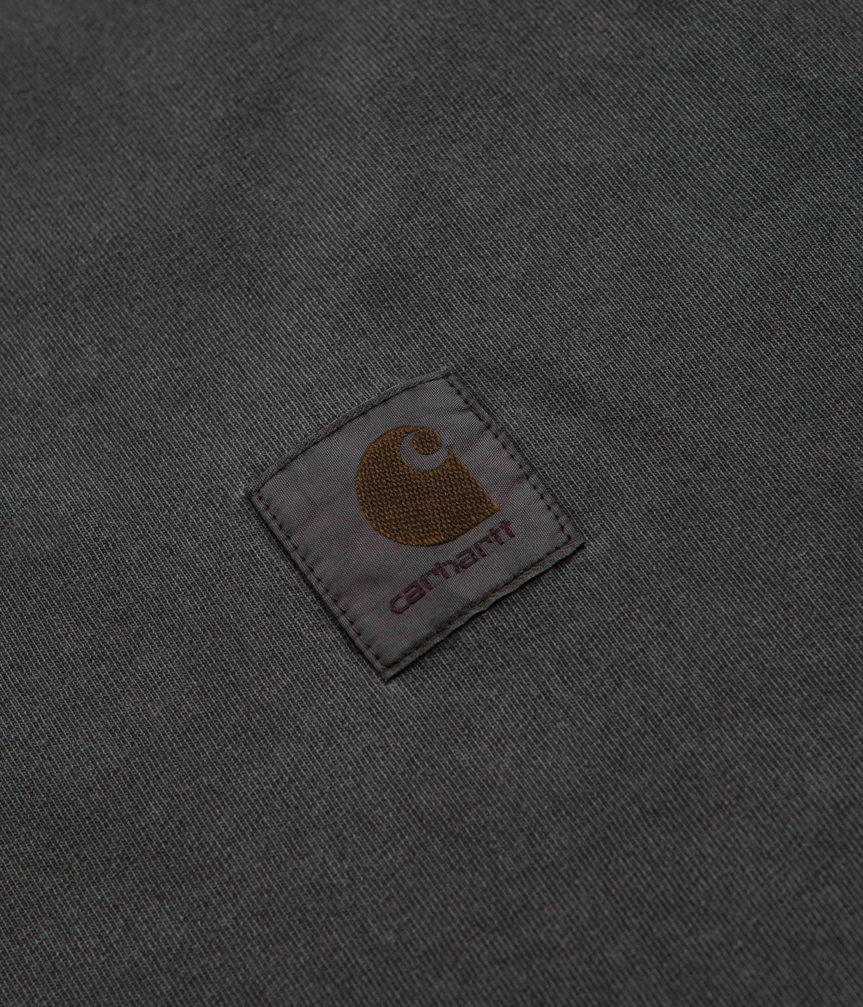 Carhartt Vista Long Sleeve T-Shirt - Graphite hiking venue