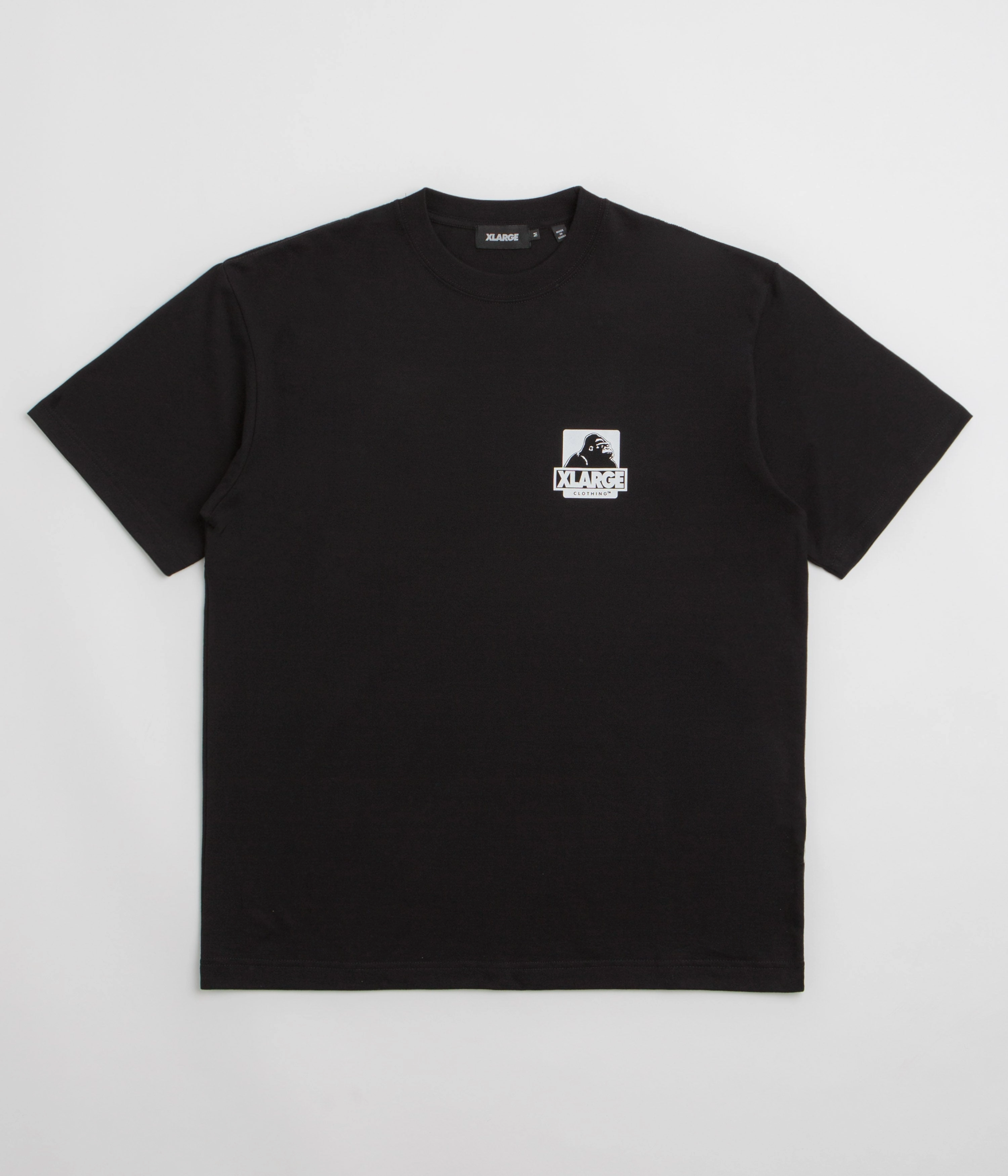 Best-selling XLarge Backside OG T-Shirt - Black / Black