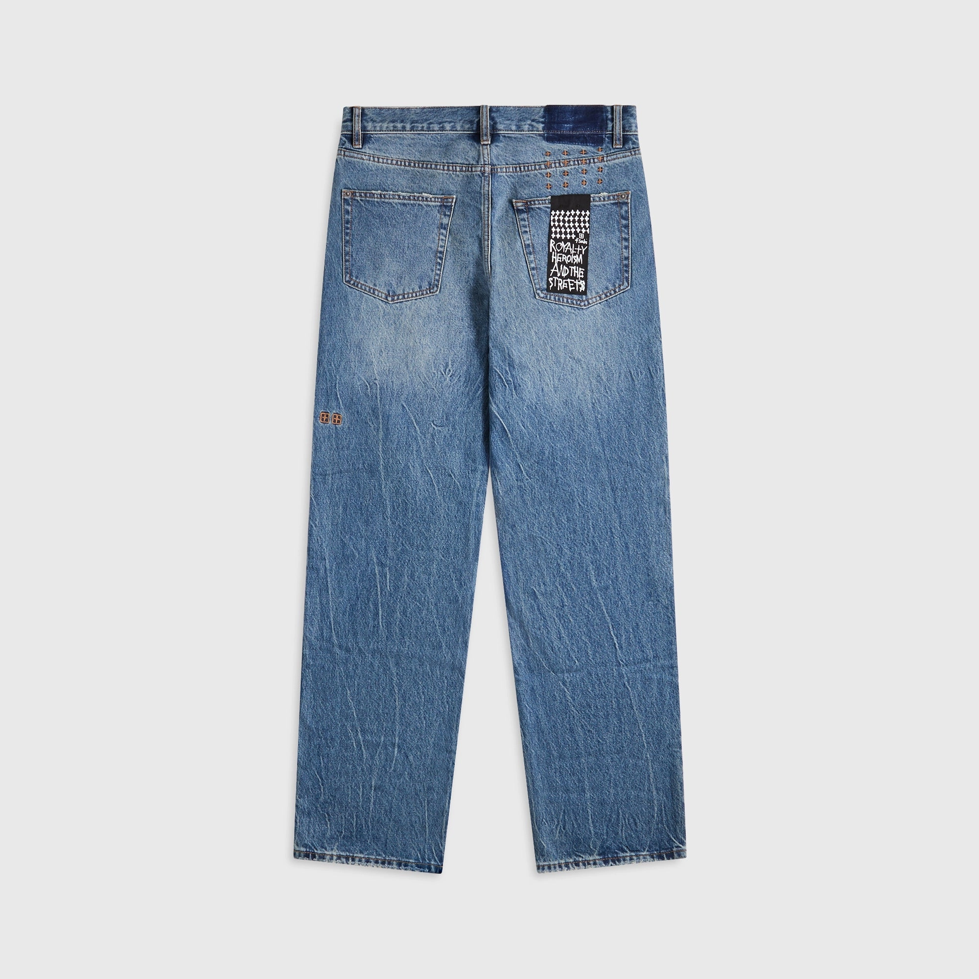 Ksubi Anti K Texas Jeans - Blue Denim Fit Flex SlimFit