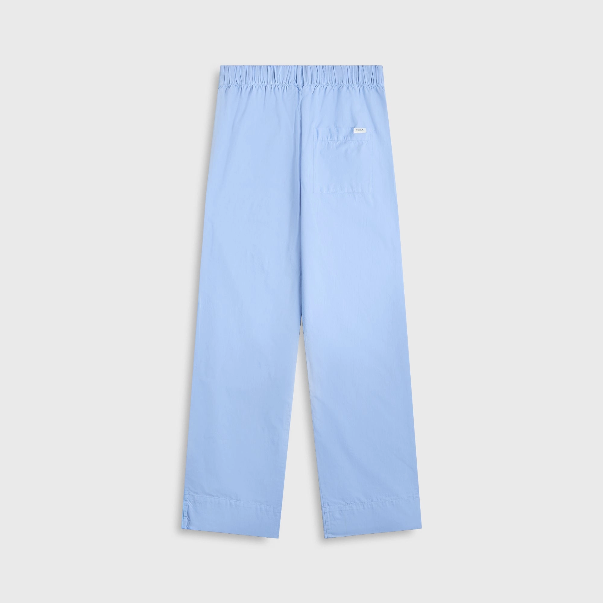 Sporty Function Dark wash Tekla Poplin Pyjama Pant - Solid Cornflower Blue