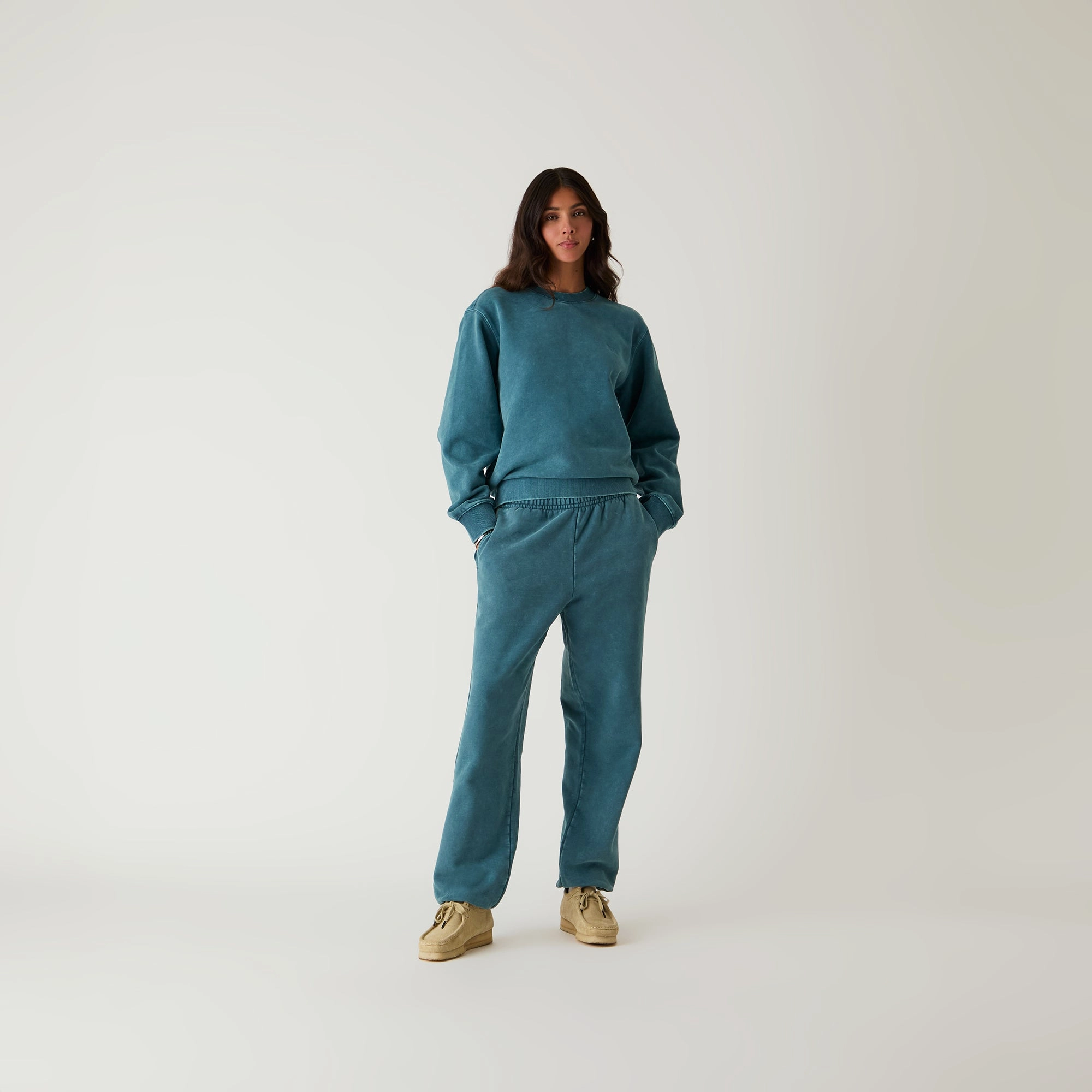 Kith Women Chelsea III Sueded Sweatpant - Anchor Quick Comfort Cozy Material