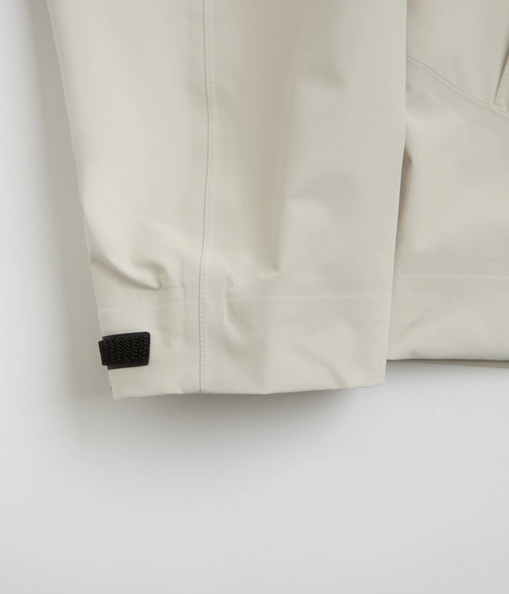 Norse Projects 3L Waterproof Stand Collar Jacket - Kit White Chilly Shield