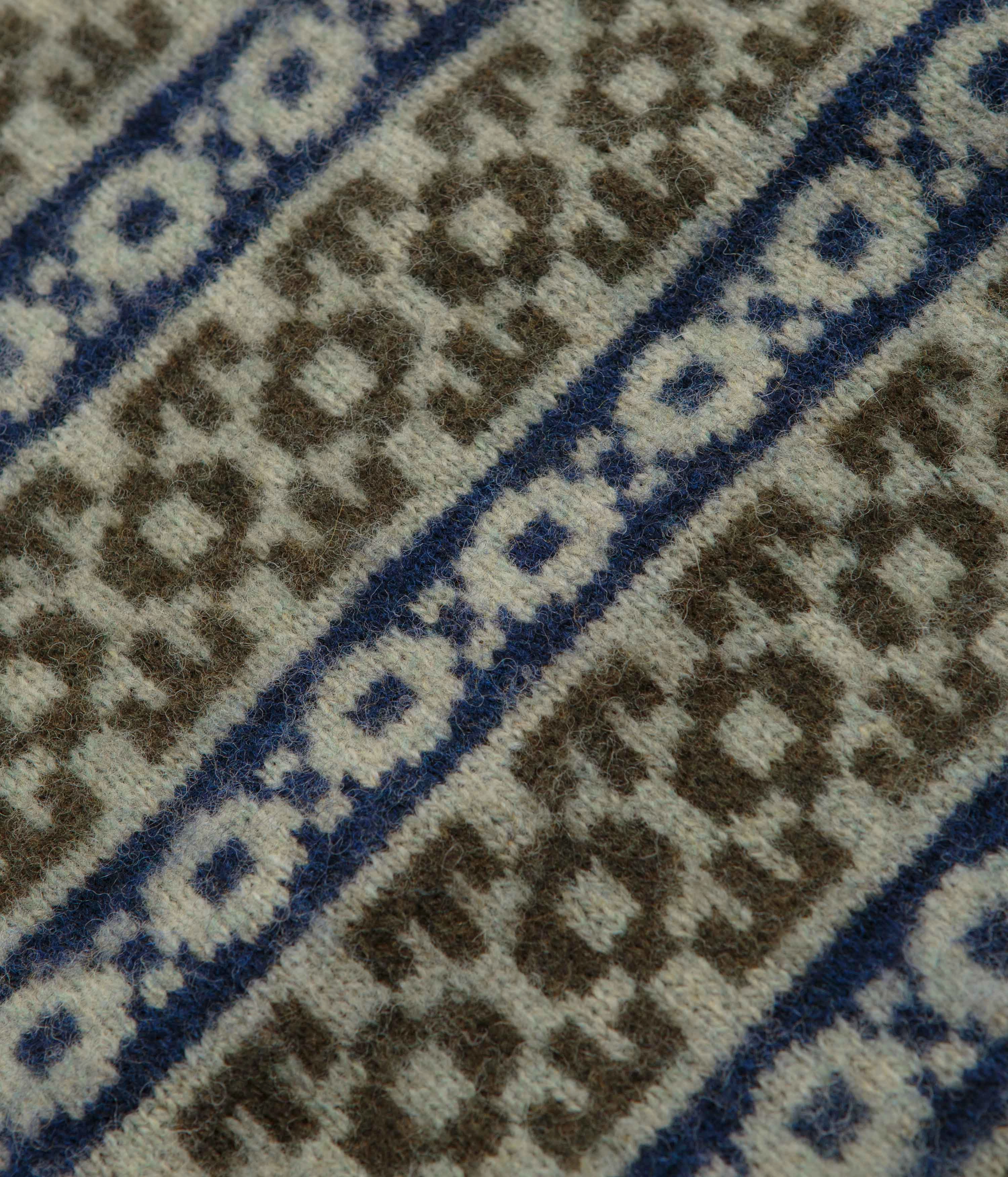 Norse Projects Jonas Scottish Lambswool Fair Isle Sweatshirt - Elm Daily Chic product holiday wearability