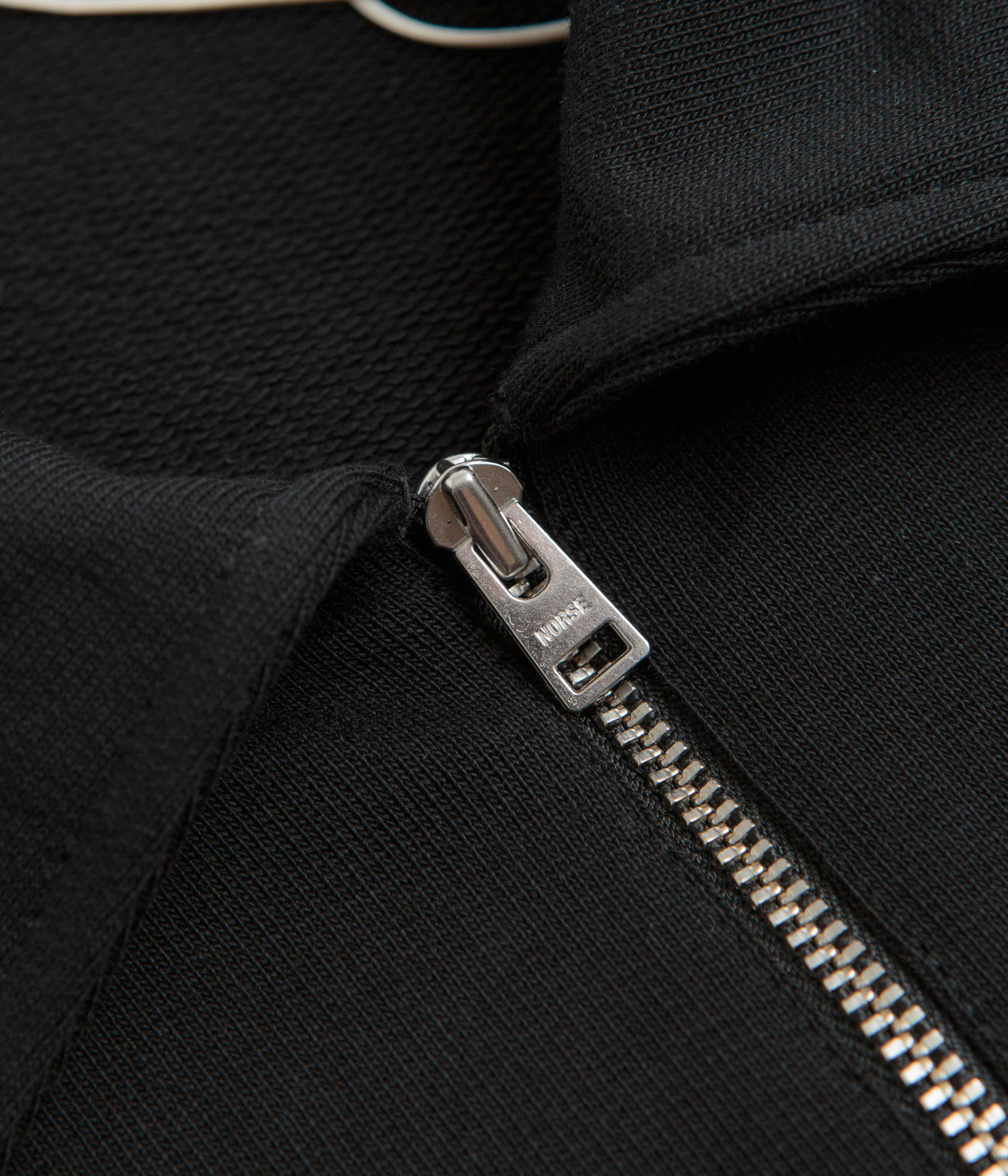 comfortable top Norse Projects Standard Half Zip Sweatshirt - Black
