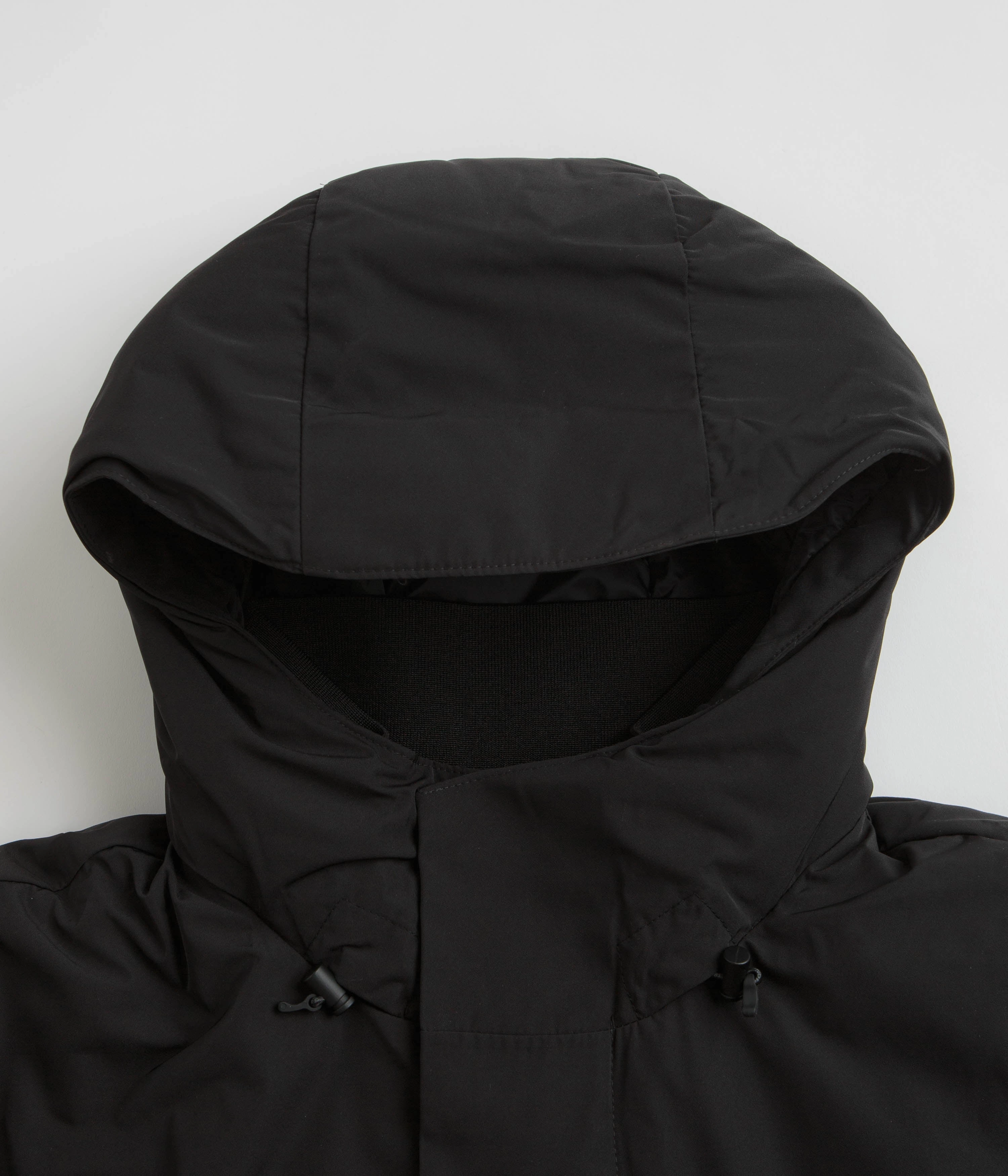 Packable Feature Norse Projects Stavanger Military Nylon Parka - Black
