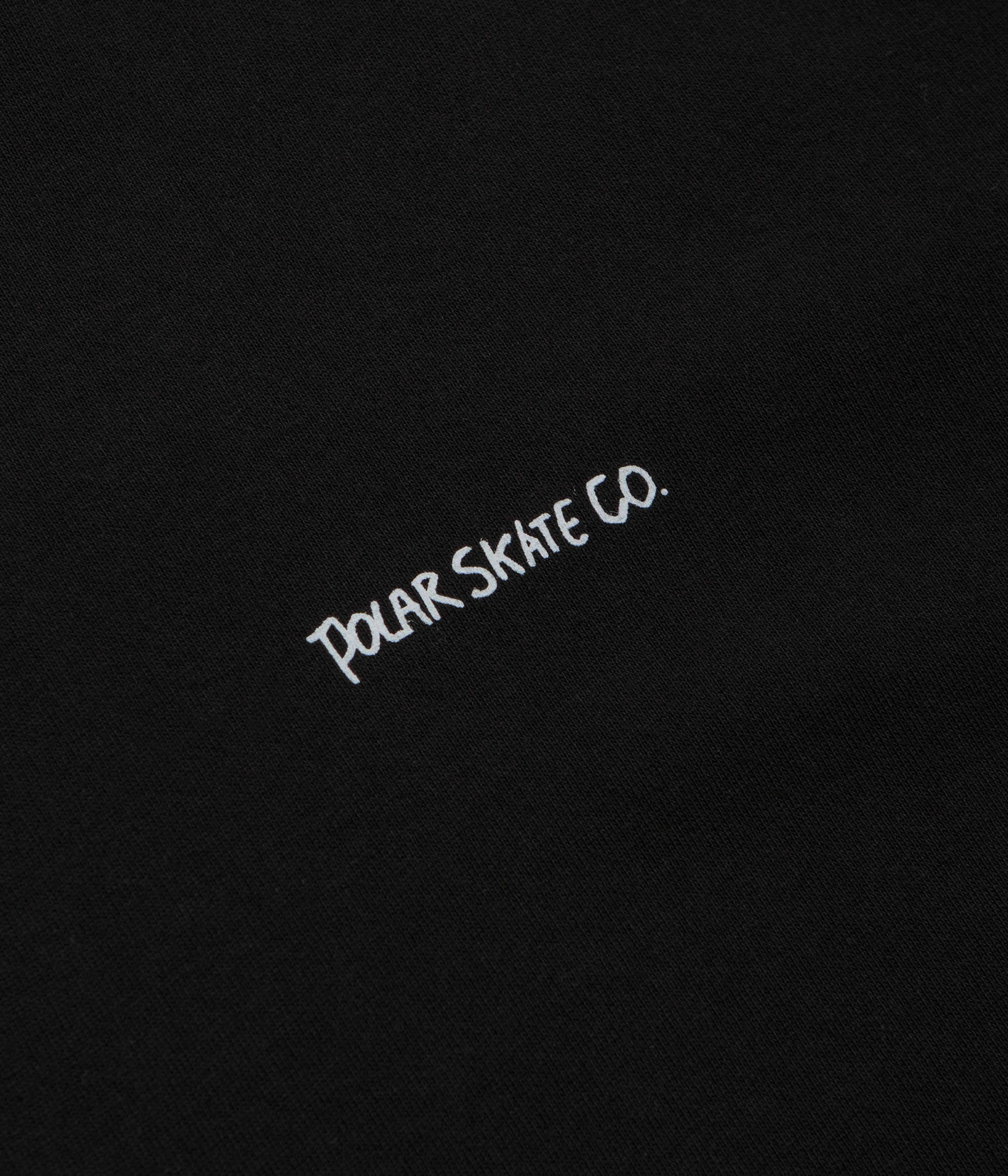 Polar Dual Living T-Shirt - Black Long Lasting Color Retention Embroidered Details
