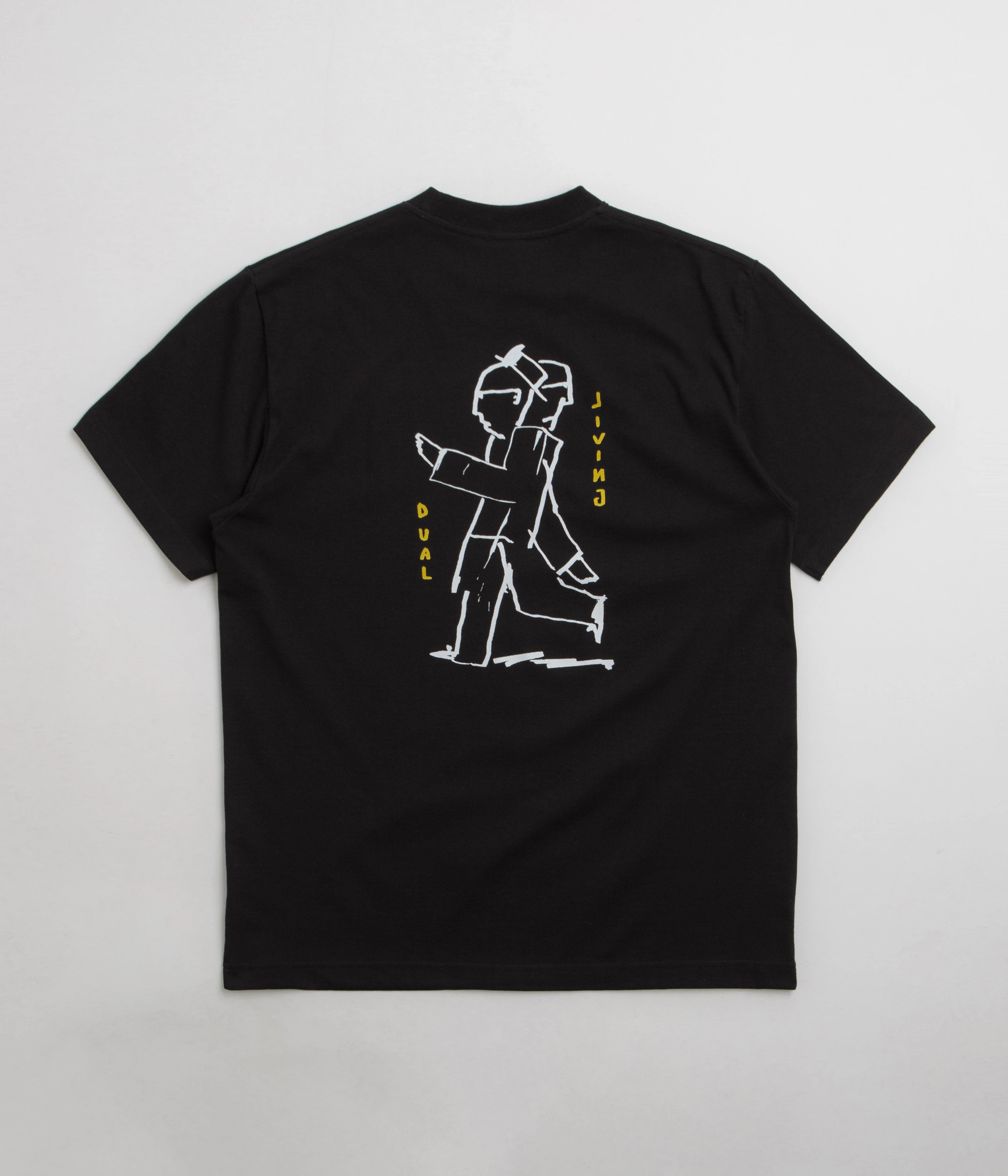 Polar Dual Living T-Shirt - Black Trendy Silhouette