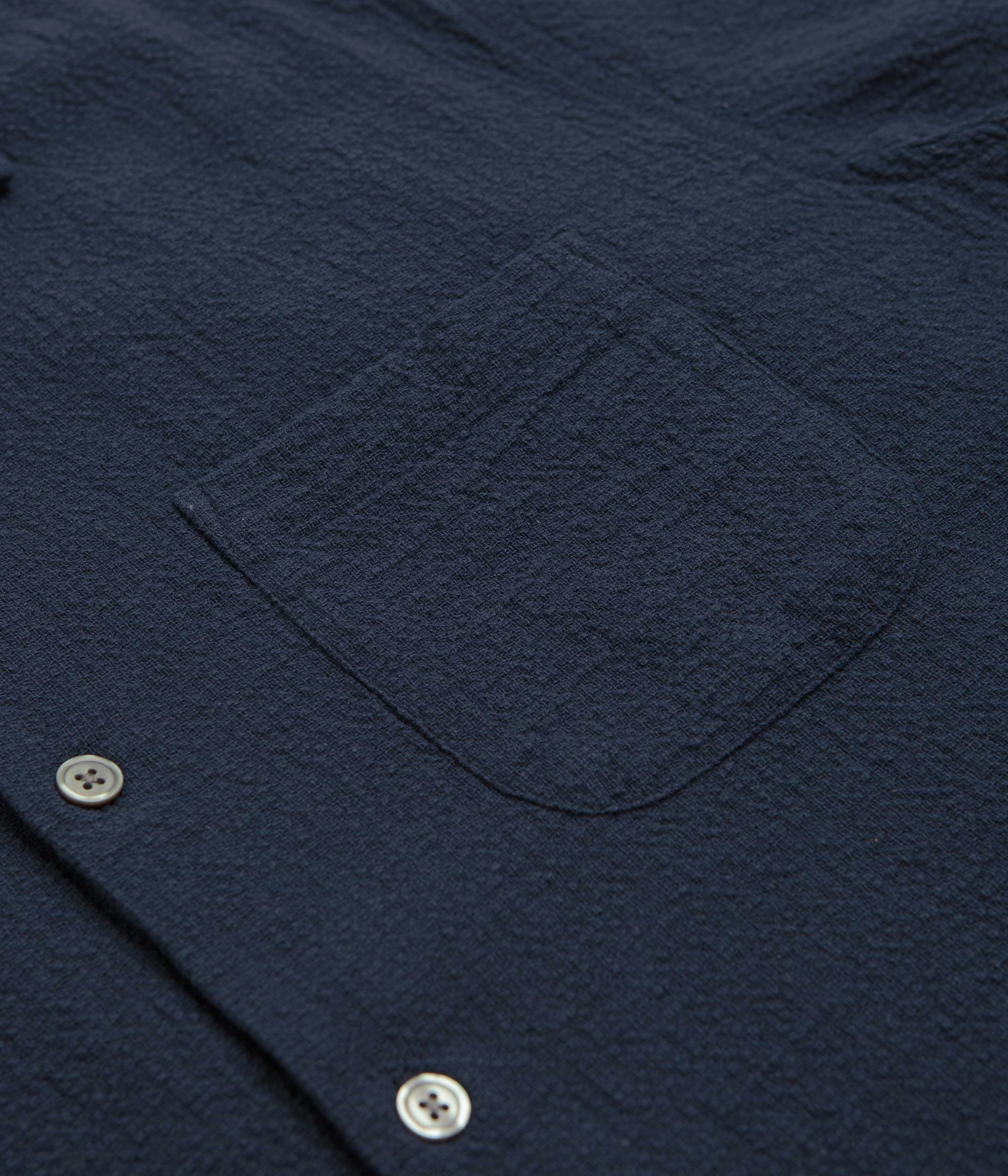 Work-to-Weekend Obey Curtis Short Sleeve Shirt - Navy