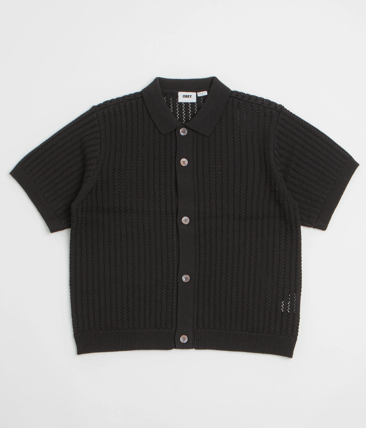 Quality Look Obey Dez Sweater Short Sleeve Shirt - Digital Back