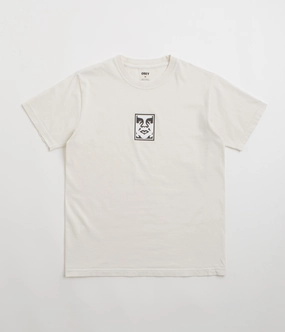 Obey Icon Face T-Shirt - Pigment Chalk skiing event solo event