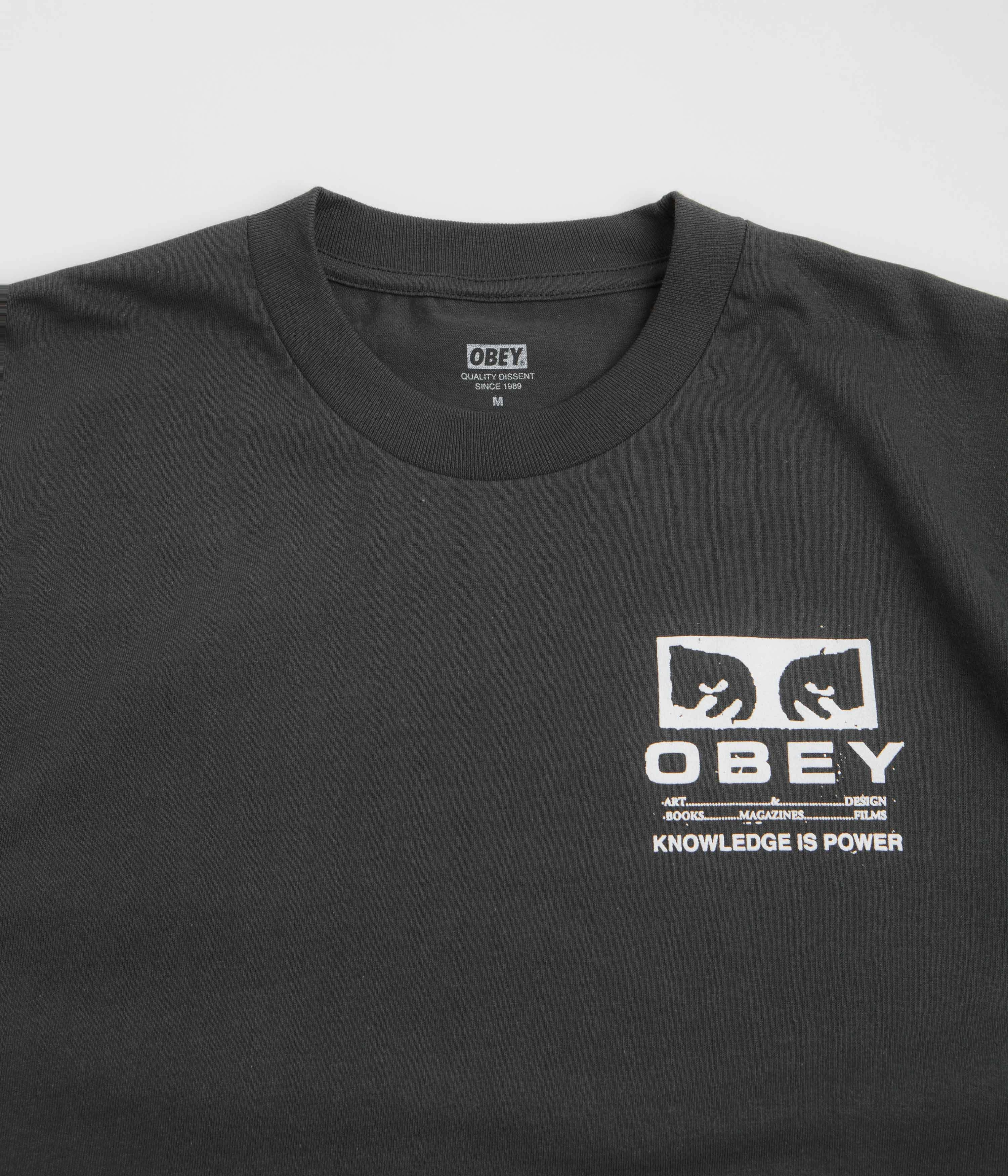 Obey Permission T-Shirt - Vintage Black conference venue