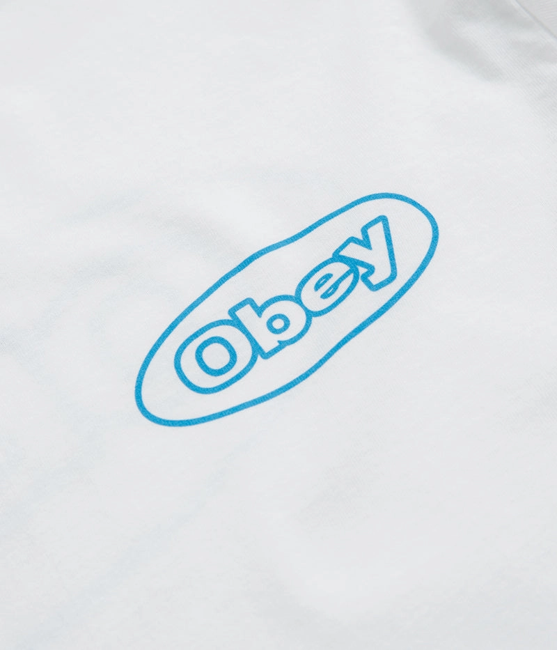 restaurant event hockey event Obey Reaction T-Shirt - White