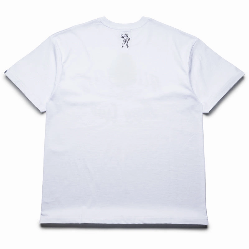 Billionaire Boys Club Space Beach Tee - White Fitted bar