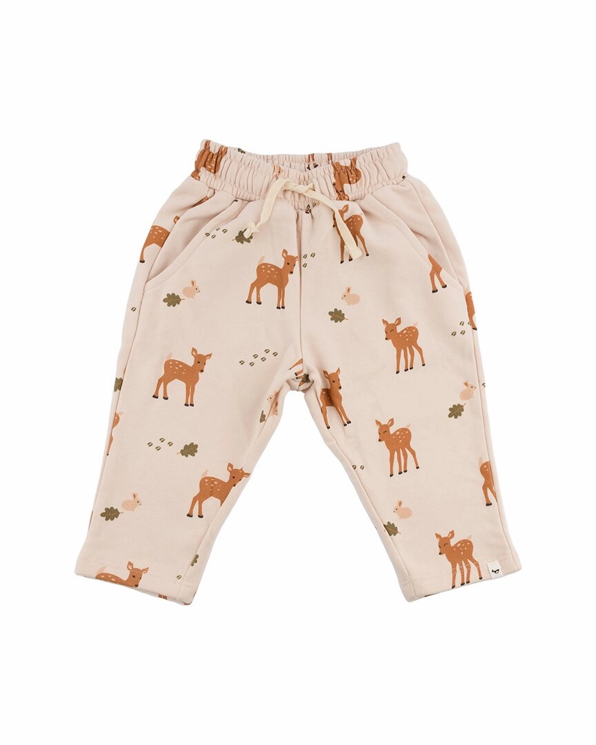 oh baby! Deer Print Pocket Jogger AdjustableWaistband