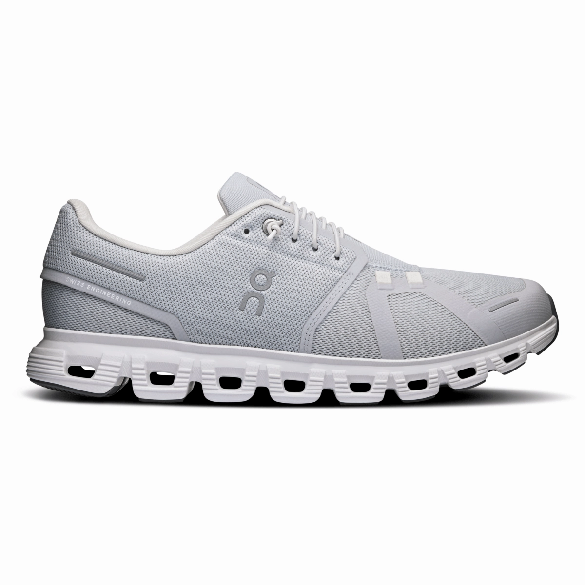 Smooth Curve On Running Men's Cloud 6 Glacier/White