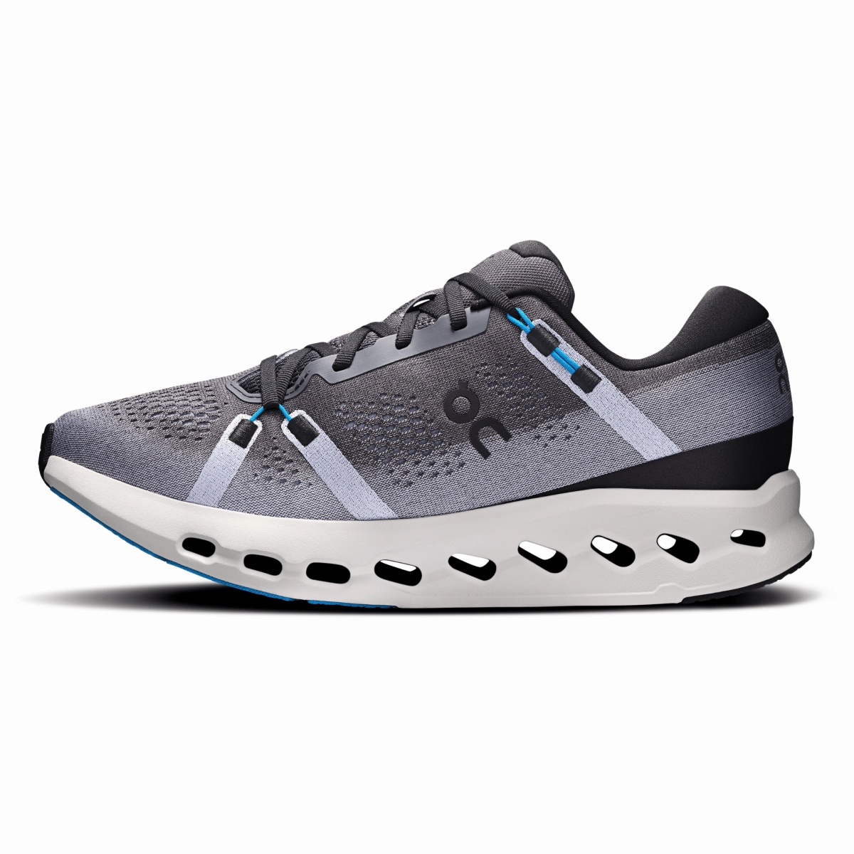 On Running Men's Cloudsurfer 2 Black/Malibu Shock Absorption Technology