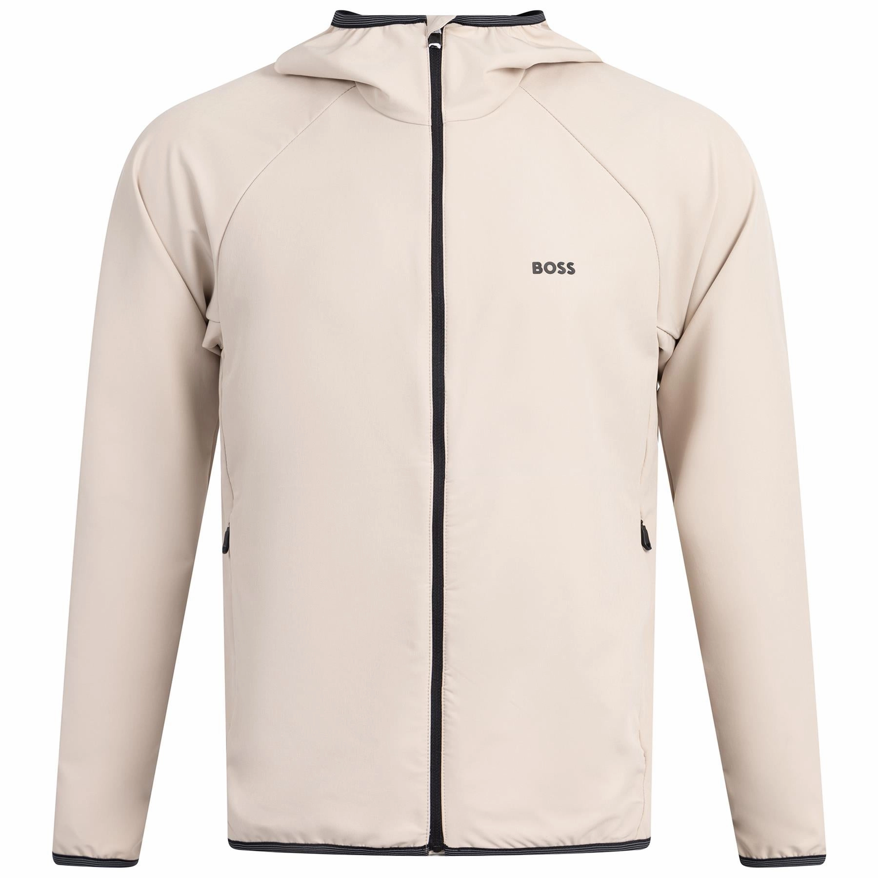 Vegan Commuter Hooded Jacket Medium Beige
