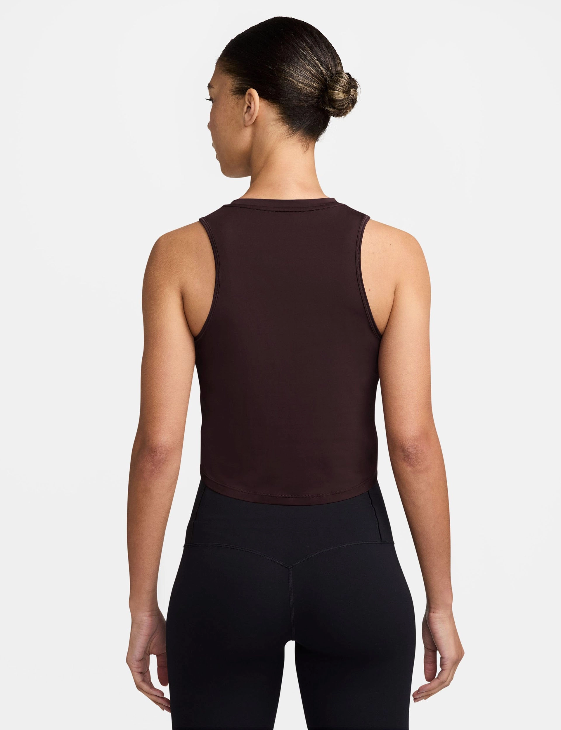 Flexibility - provided Tension Balanced One Classic Dri-FIT Cropped Tank - Burgundy Crush