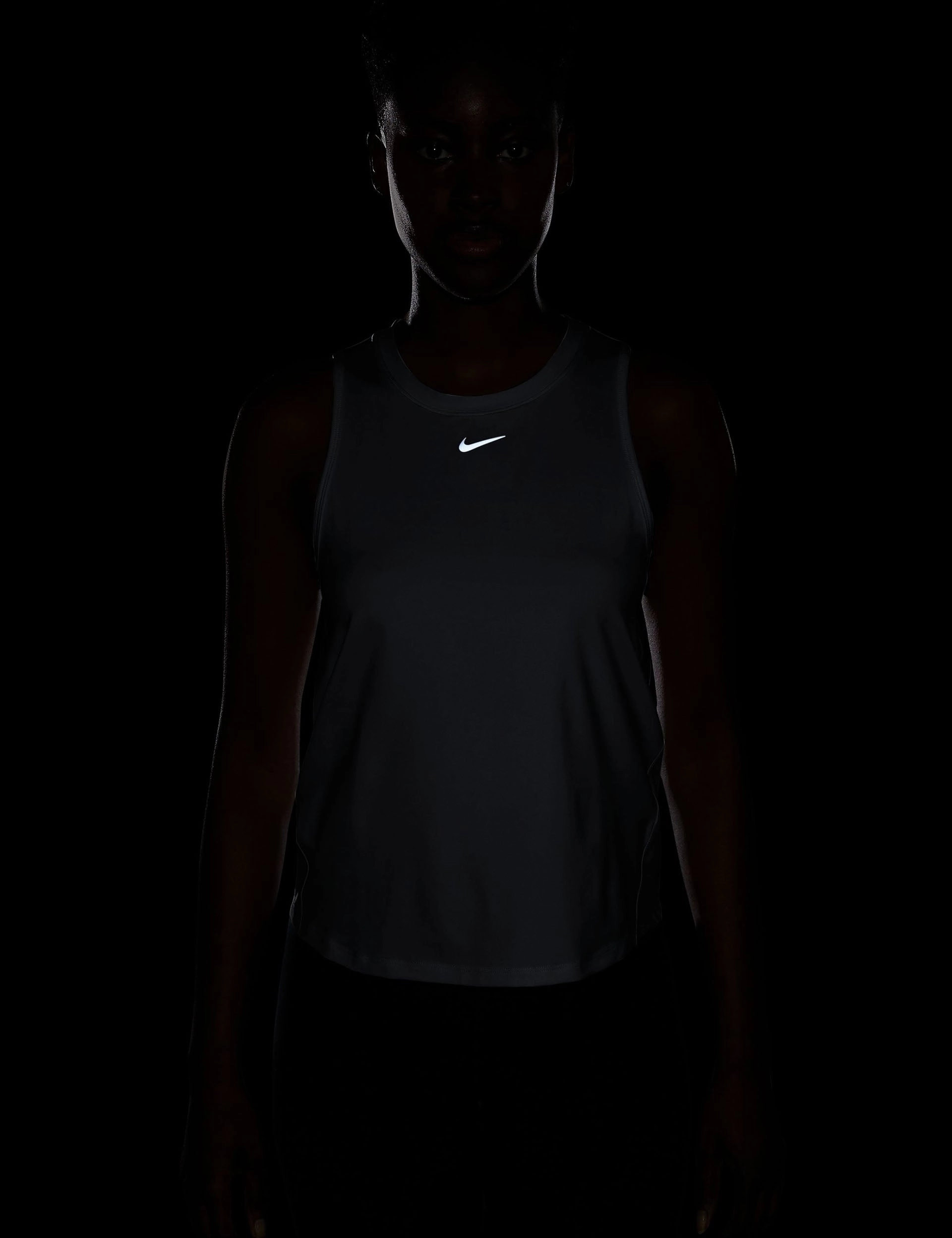 One Classic Dri-FIT Tank Top - White/Black Water Repellent Coating supervisors