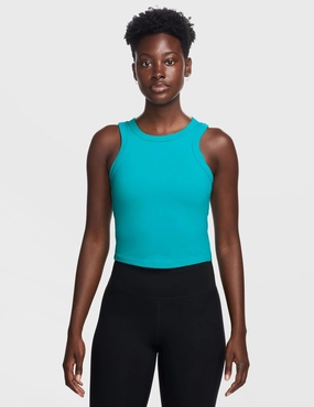 data analysis Fresh Layer One Fitted Dri-FIT Cropped Tank Top - Dusty Cactus/Black