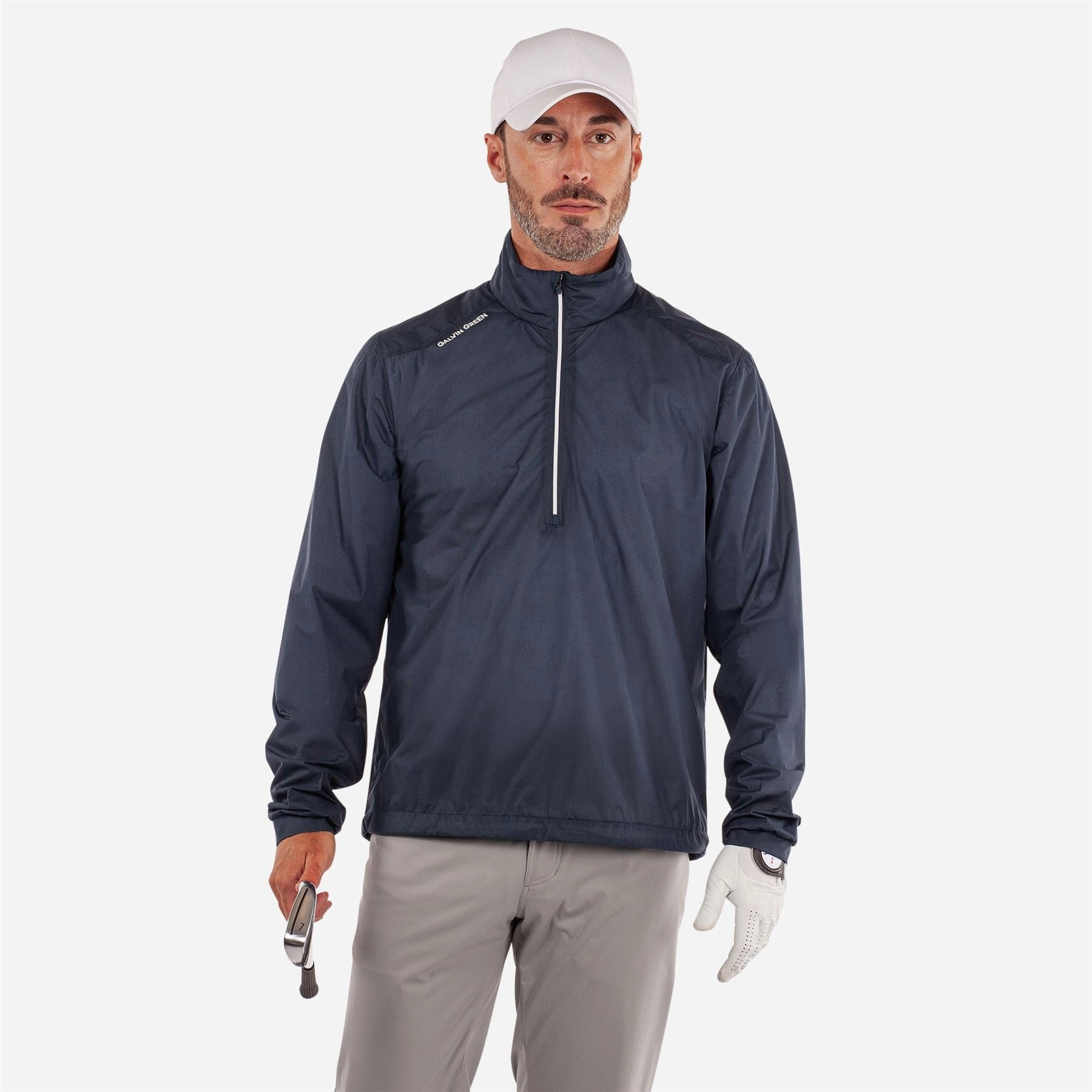 Structured Fit Relax Larry INTERFACE-1 Jacket Navy