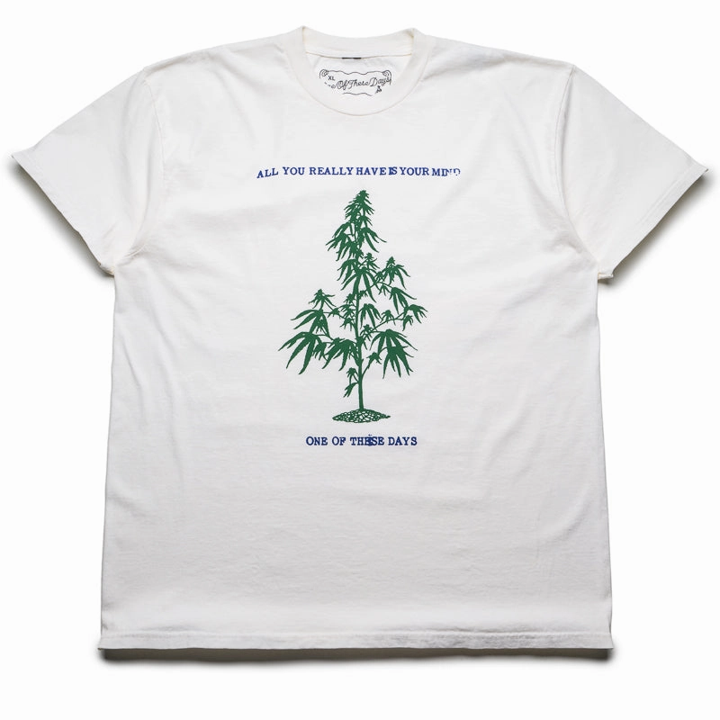 Indoor clothing park event One Of These Days All You Really Have Is Your Mind Tee - Bone