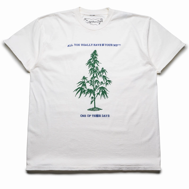 One Of These Days All You Really Have Is Your Mind Tee - Bone hunting event badminton event