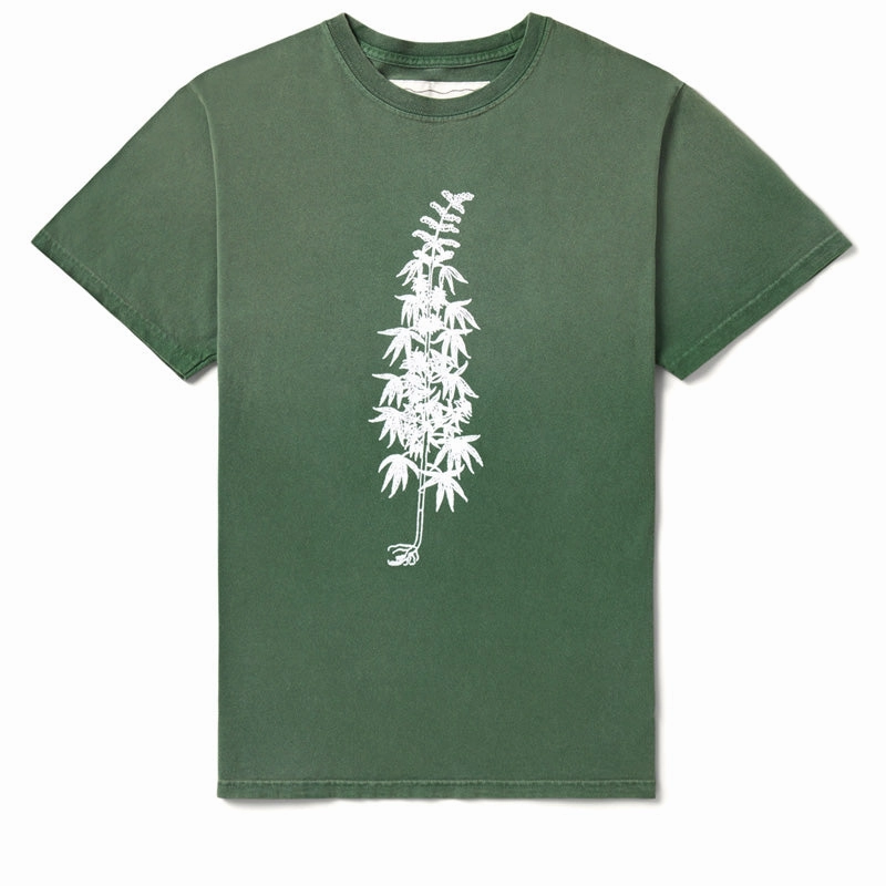 Unique One Of These Days More Peace, More Freedom Tee - Washed Green
