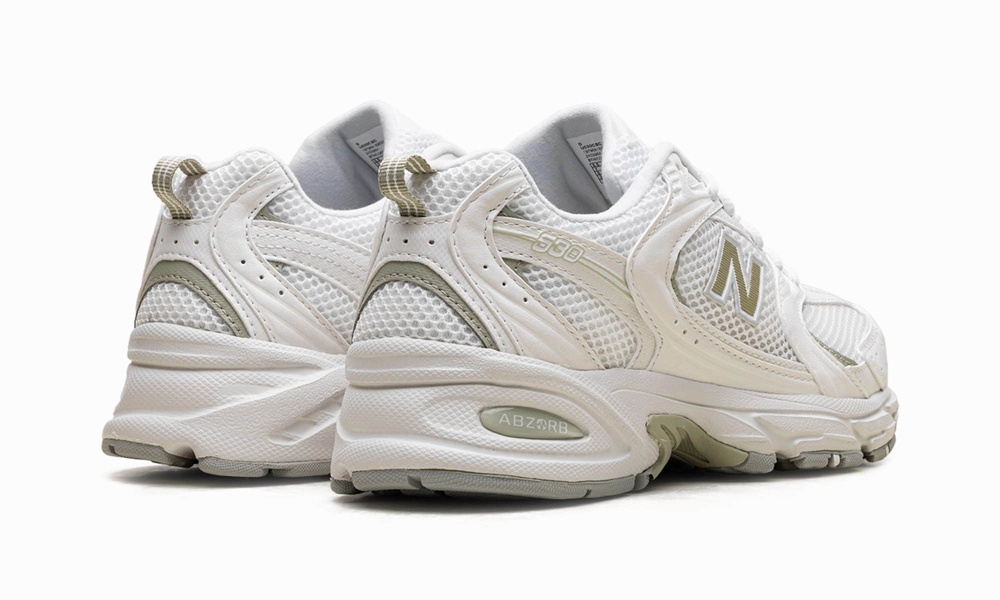 Adjustable Lace Lock Neutral Shade 530 "Reflection Olivine"