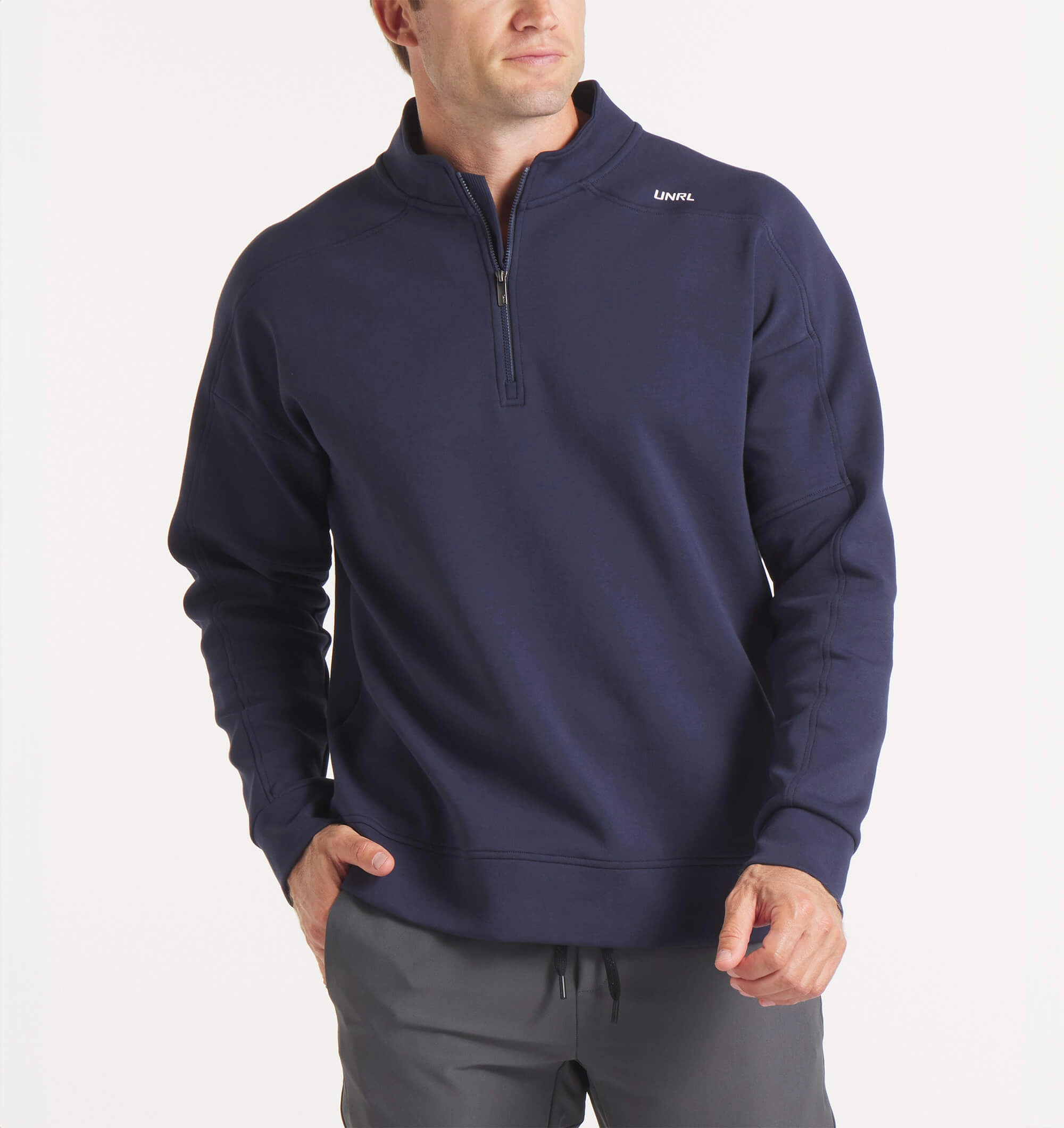 Outbound Quarter Zip Relaxed Silhouette