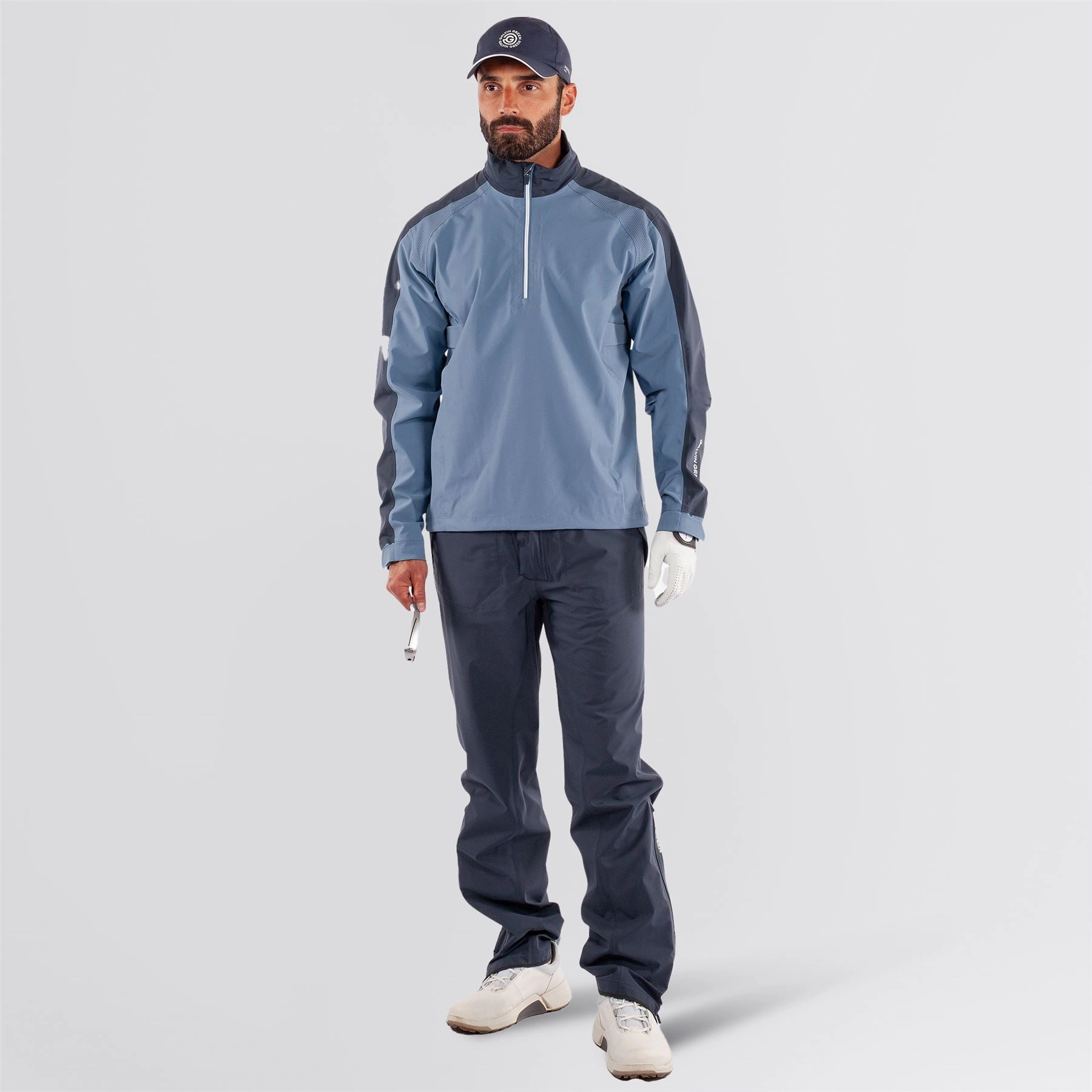 All-Weather Wear Adam PERTEX Waterproof Jacket Moonlight Blue/Navy