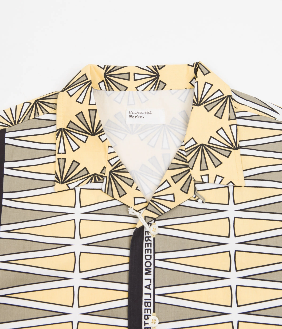 Smart Appearance Universal Works Road Trip Shirt - Yellow