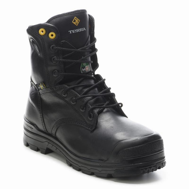 Crisp Edge Breathable Interior Paladin Men's Composite Toe Metguard work boots  2988B/R2988B