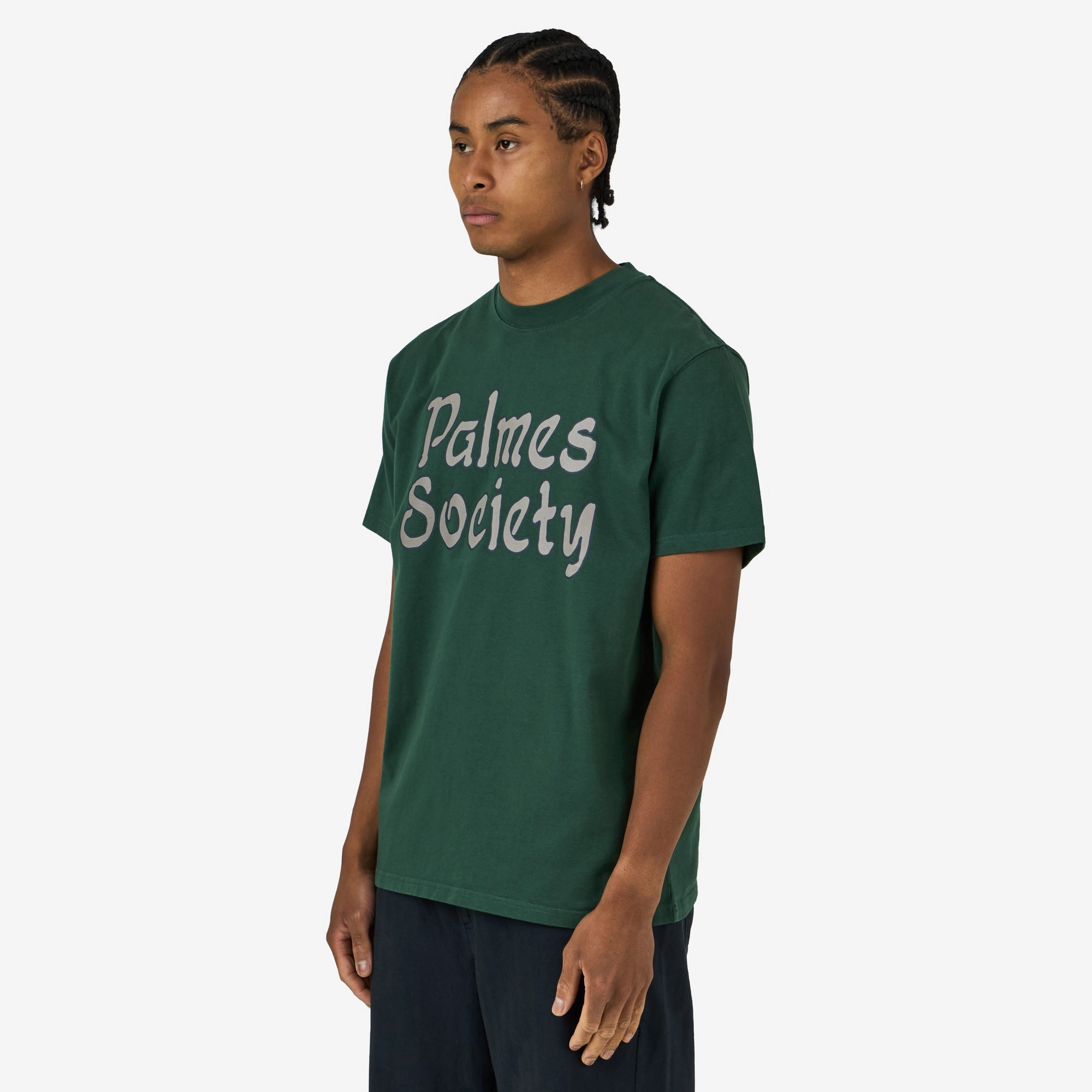 Palmes Society T-Shirt Dark Green hot air balloon event