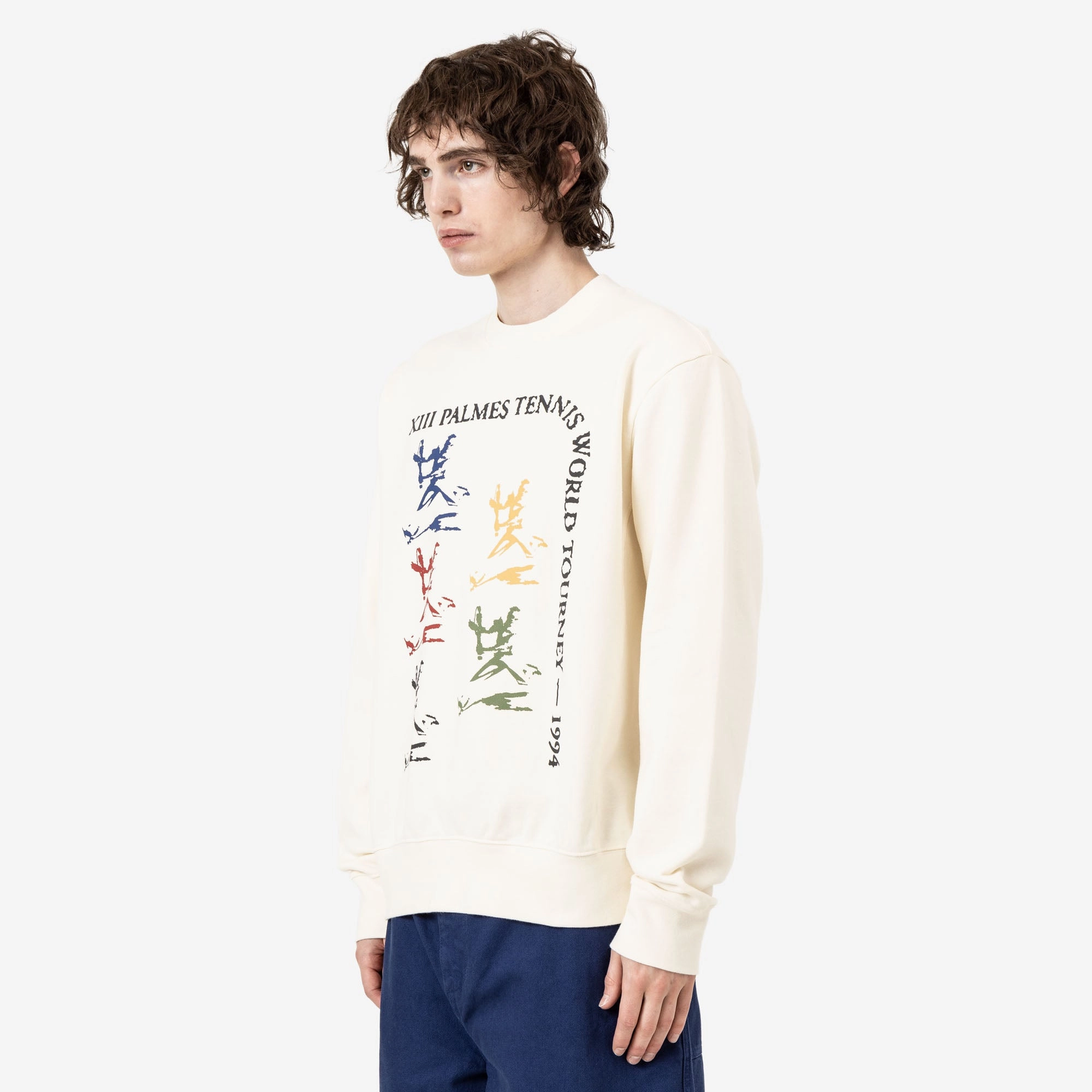 product generic practicality goes with sneakers Palmes Tourney Crewneck Off White