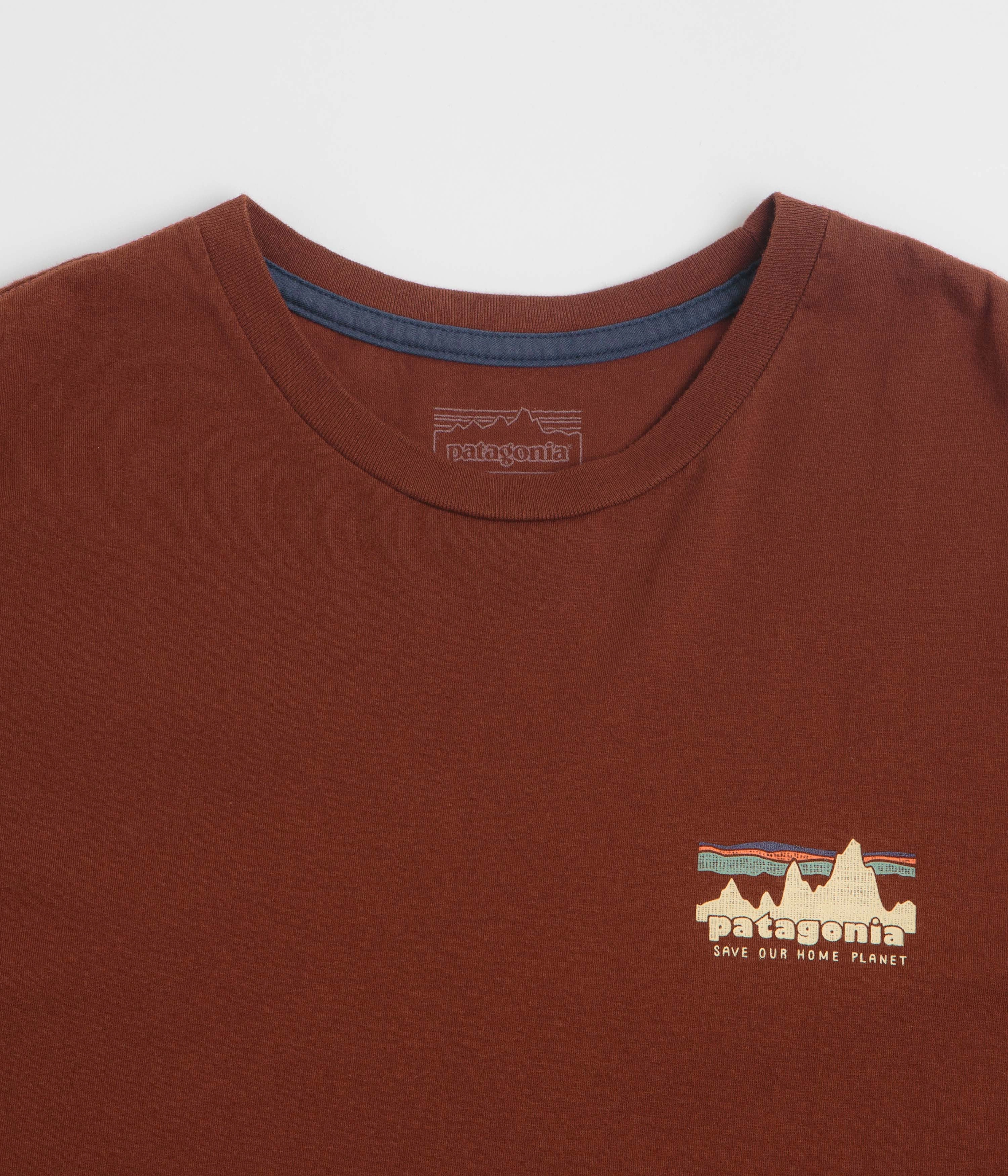 Exclusive Quick Drying Patagonia 73 Skyline Organic T-Shirt - Dried Vanilla