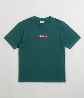 Parlez Bloc T-Shirt - Petrol helicopter venue Beach Wear