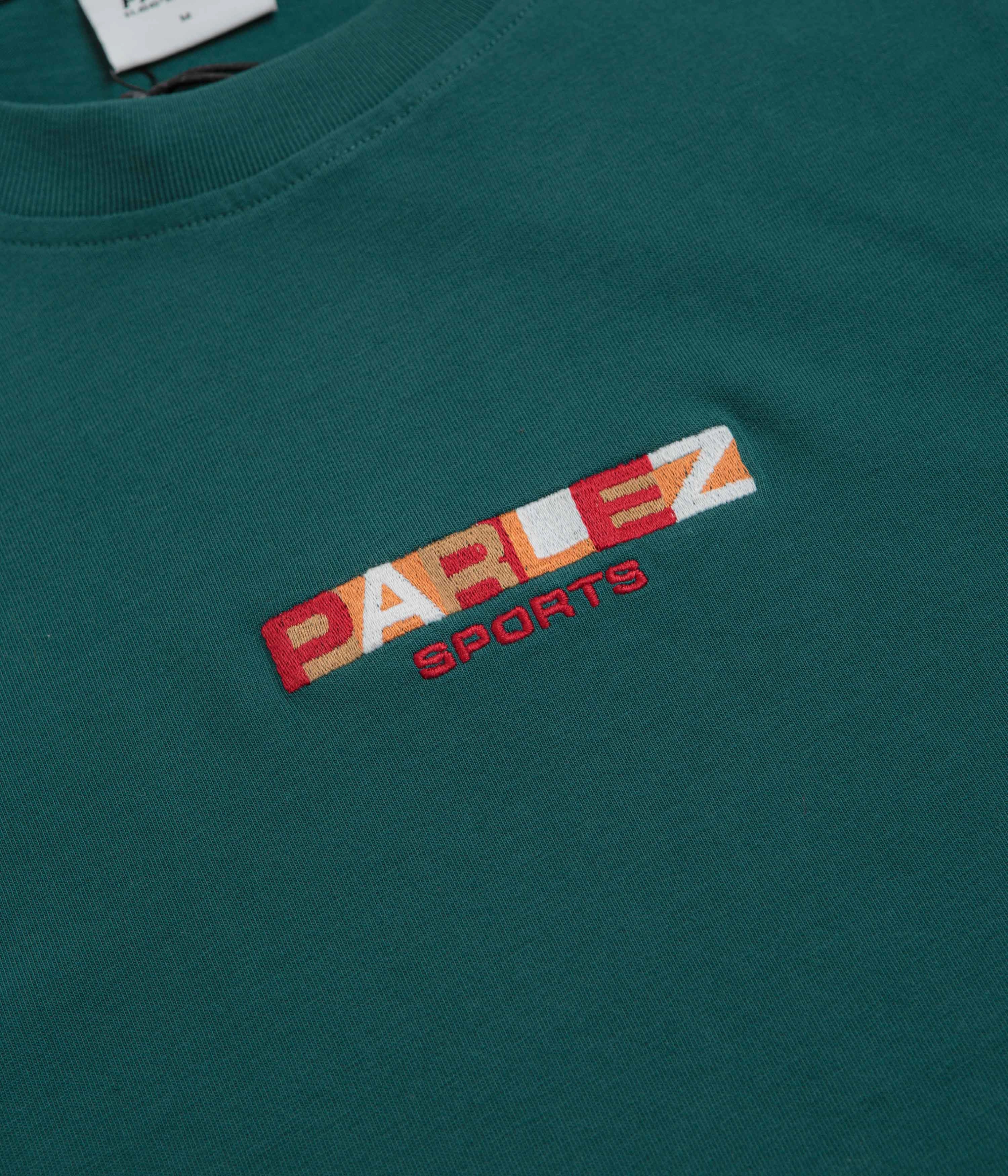 Parlez Bloc T-Shirt - Petrol Regular Fit