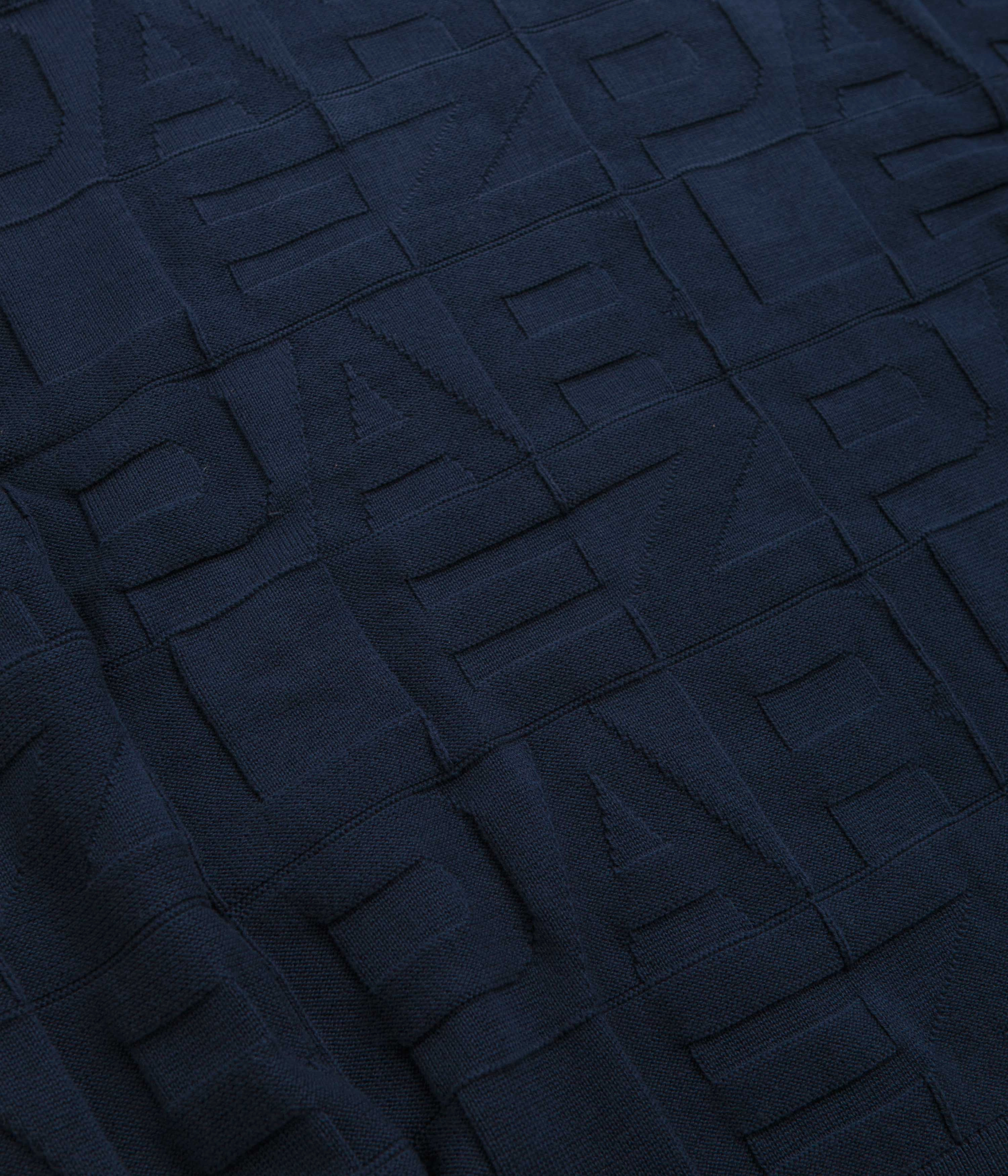 Parlez Block Crewneck Sweatshirt - Midnight Weekend Comfort Minimal Staple