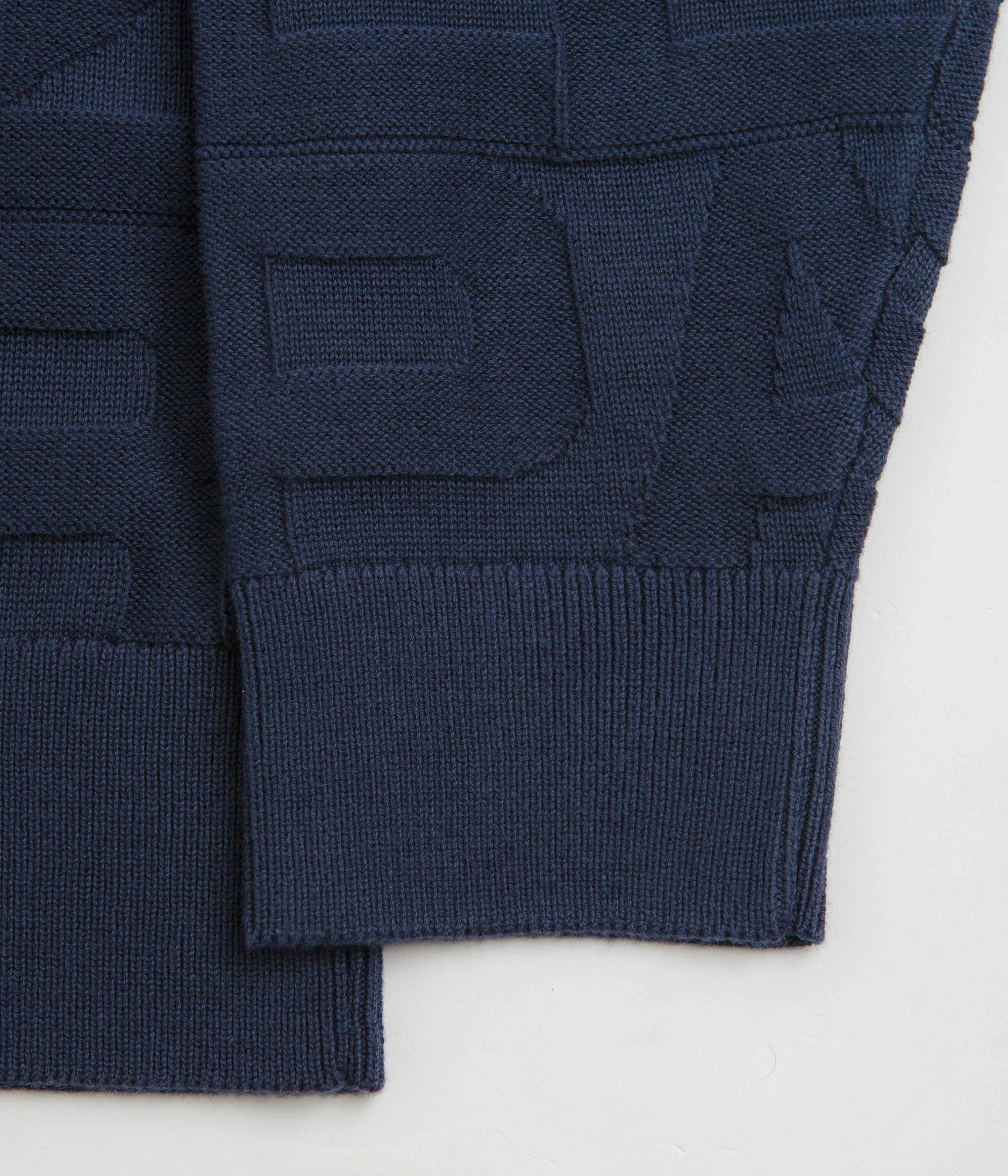 Parlez Block Crewneck Sweatshirt - Midnight Daily Sporty