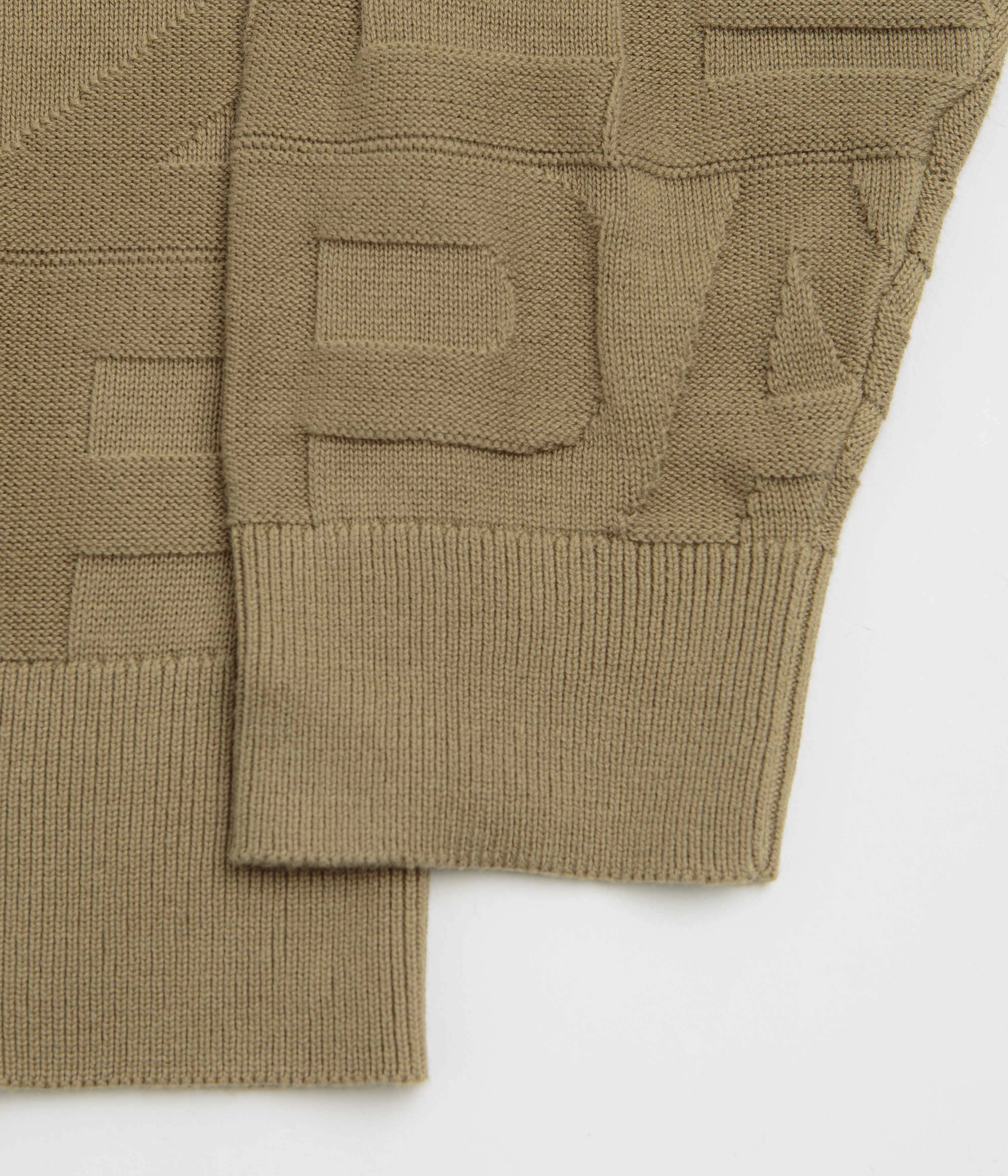 Holiday Wear Parlez Block Crewneck Sweatshirt - Sand