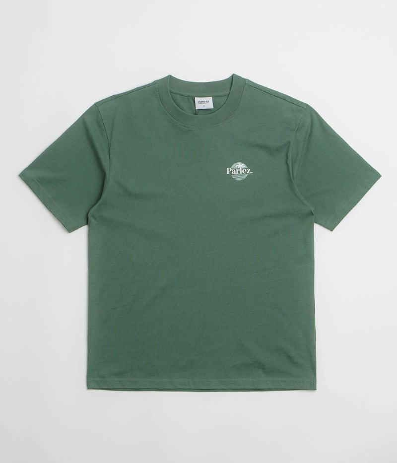 Parlez Boca T-Shirt - Kelp Green tent event theater event