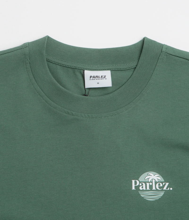 Parlez Boca T-Shirt - Kelp Green cycling outfit