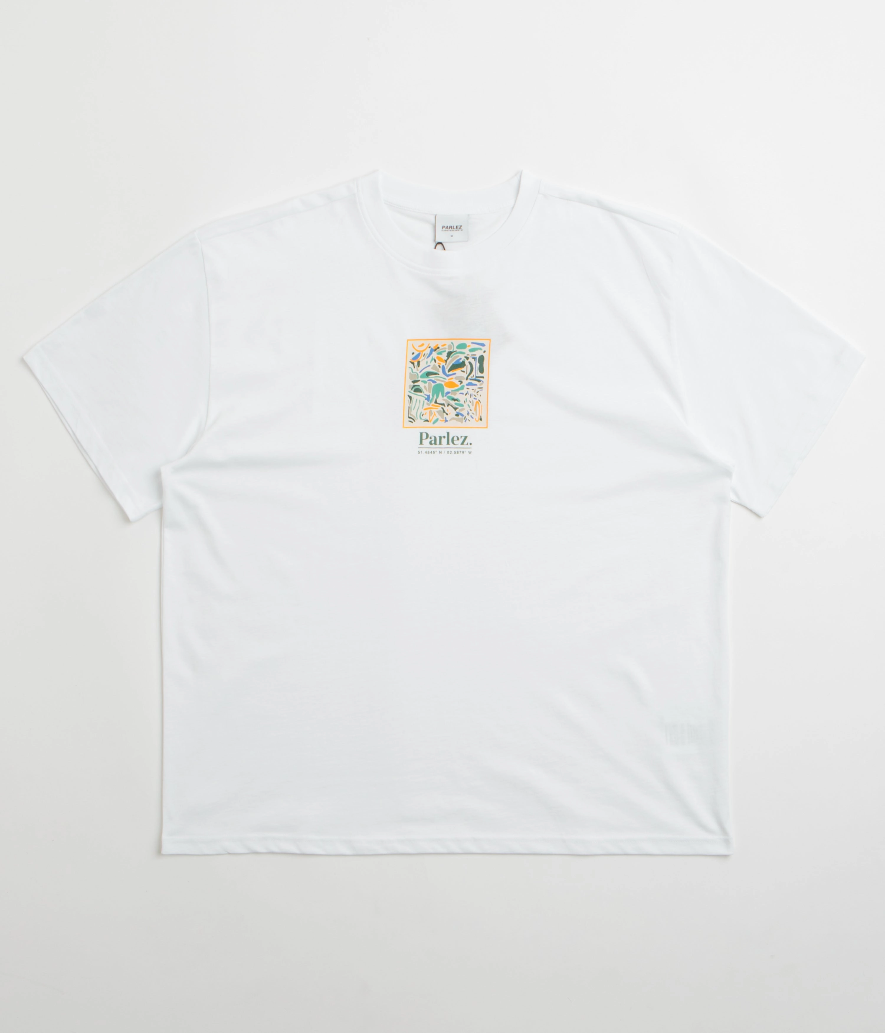 Parlez Exemplar Oversized T-Shirt - White Business Event regular length
