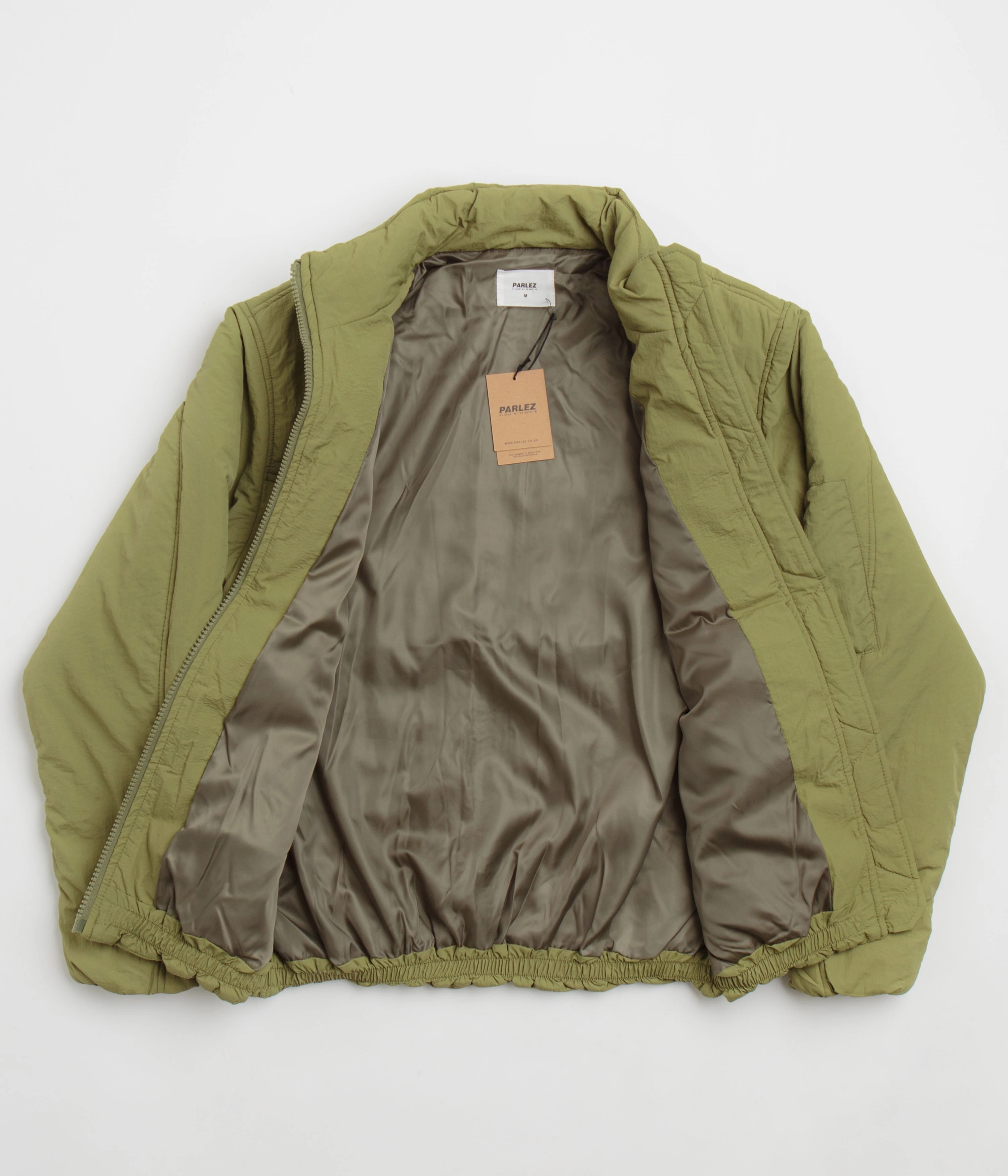 Music Parlez Mako Jacket - Olive Green