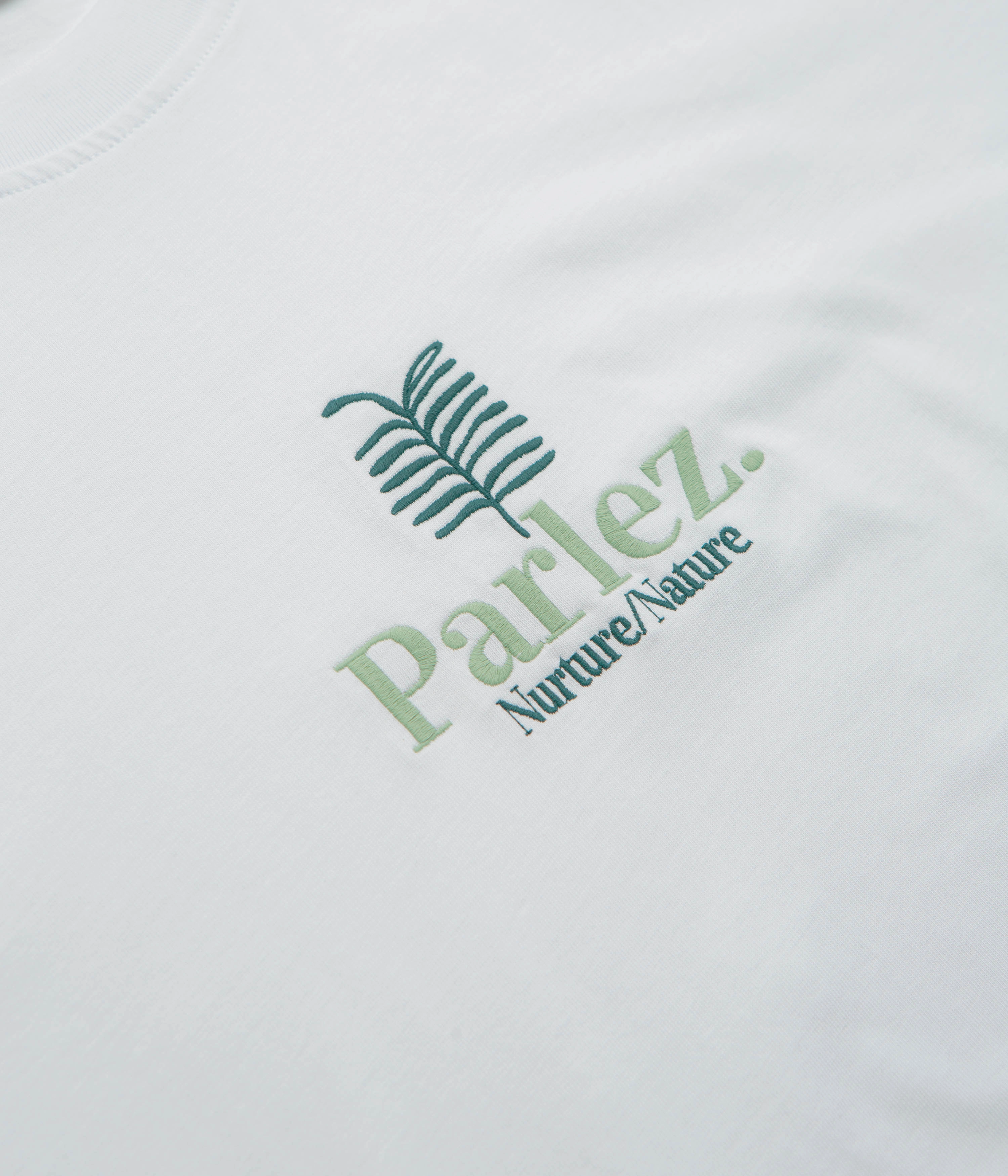 Customizable anniversary Parlez Nurture T-Shirt - White