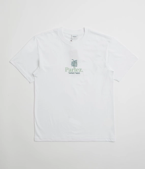 Parlez Nurture T-Shirt - White Ergonomic Sleeve Length